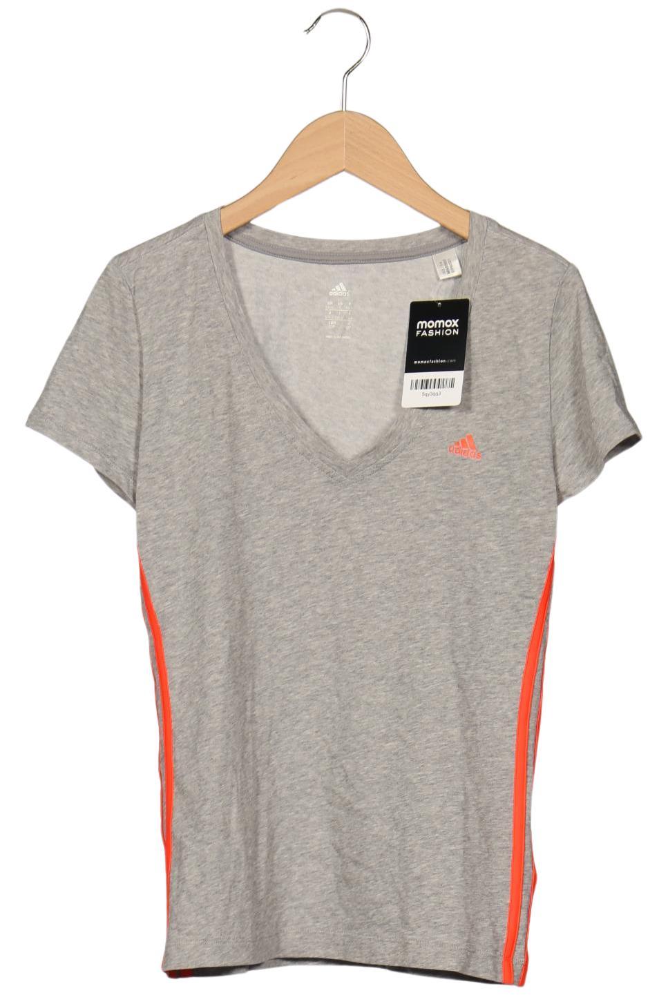 

adidas Damen T-Shirt, grau, Gr. 36