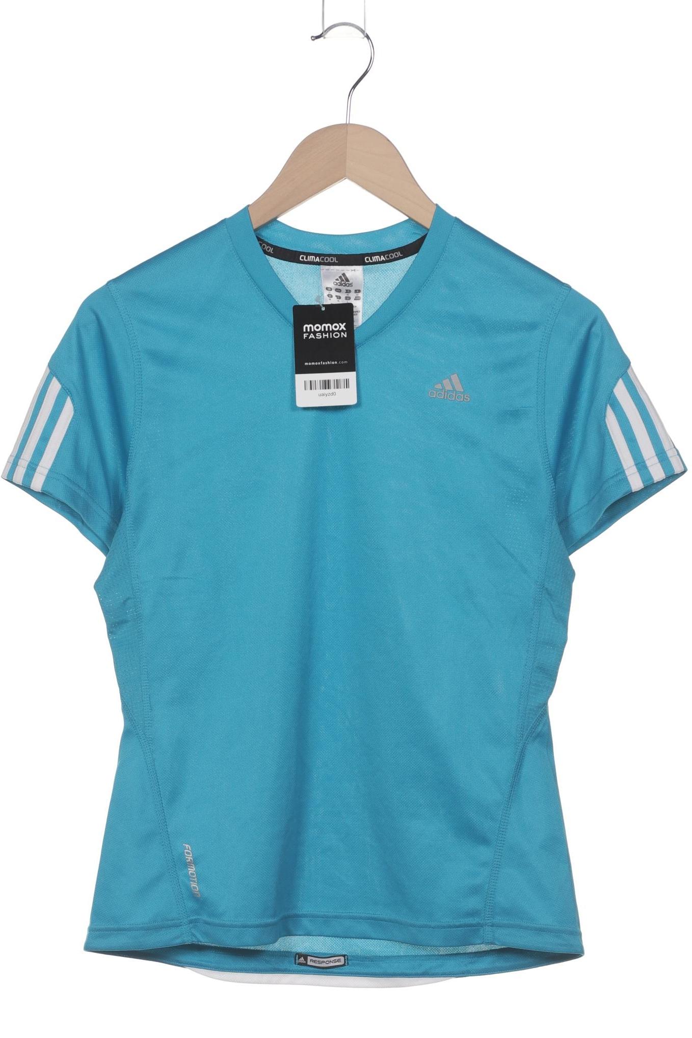 

adidas Damen T-Shirt, blau, Gr. 38