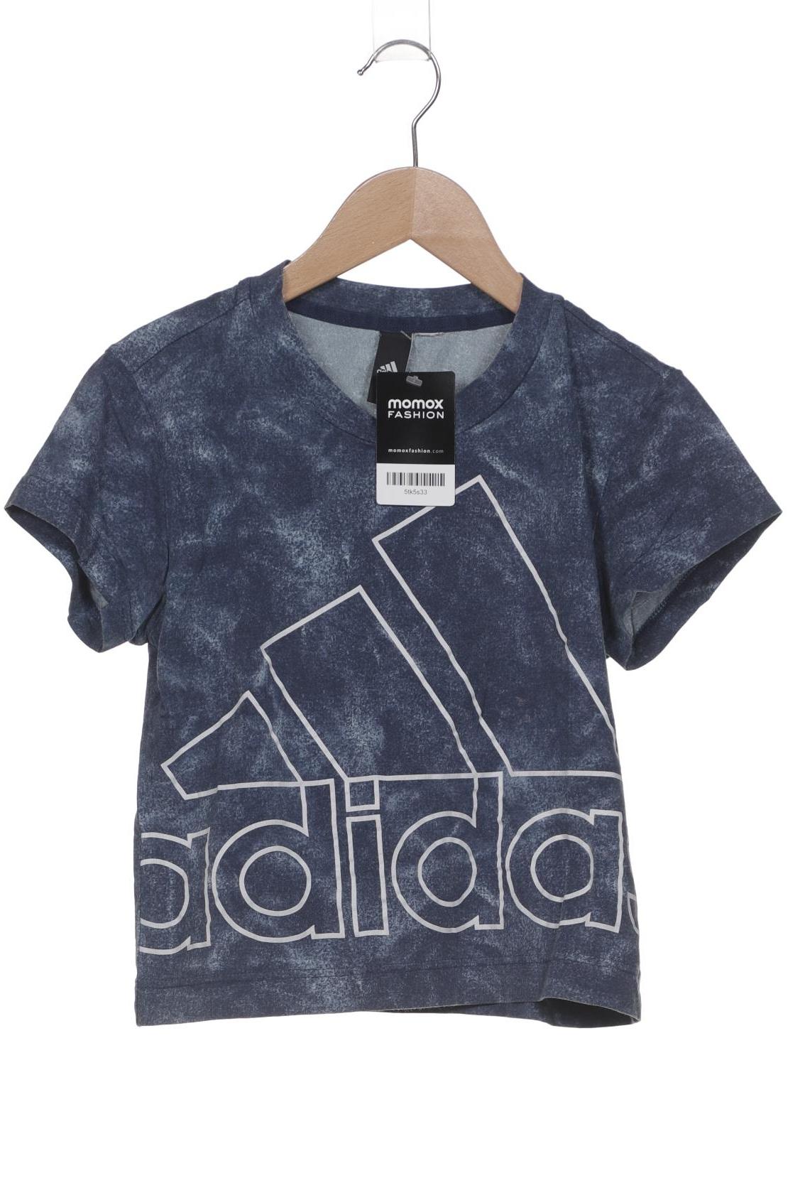 

adidas Damen T-Shirt, blau, Gr. 34