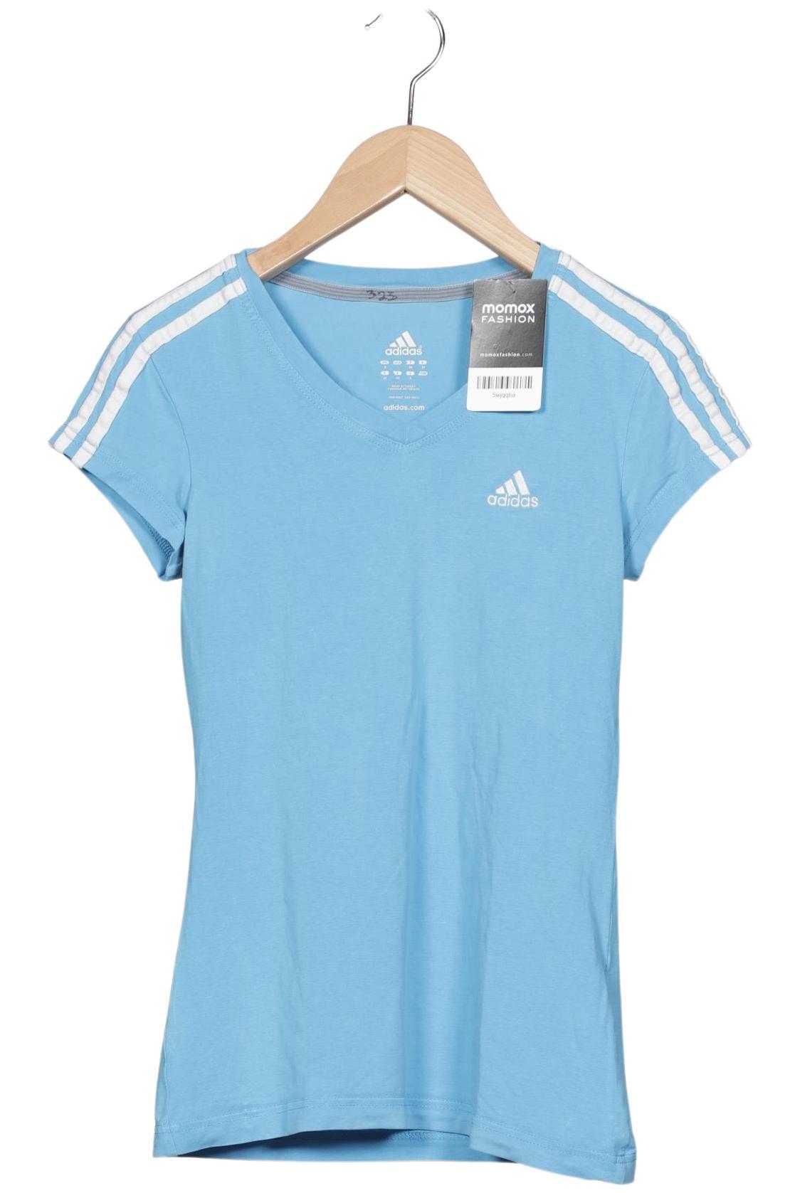 

adidas Damen T-Shirt, blau, Gr. 34