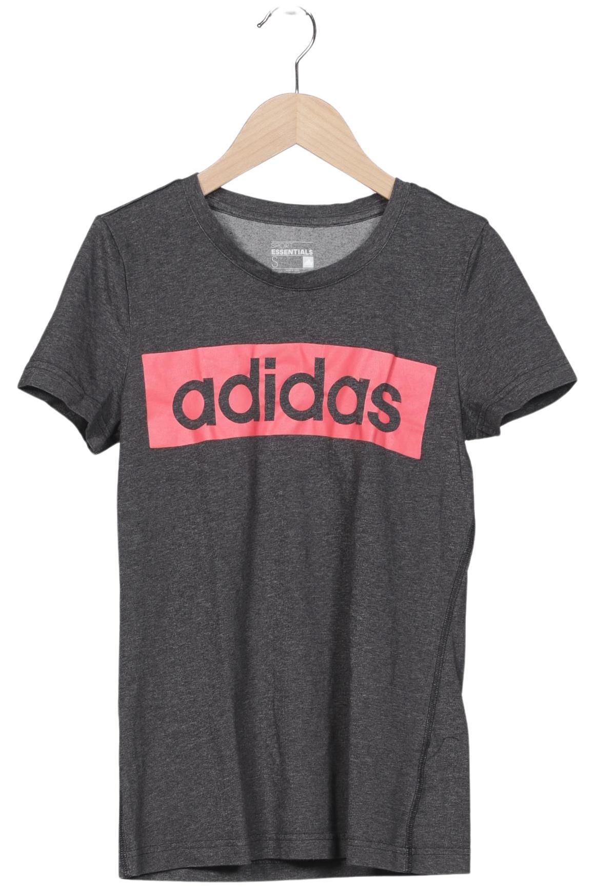 

adidas Damen T-Shirt, grau, Gr. 36