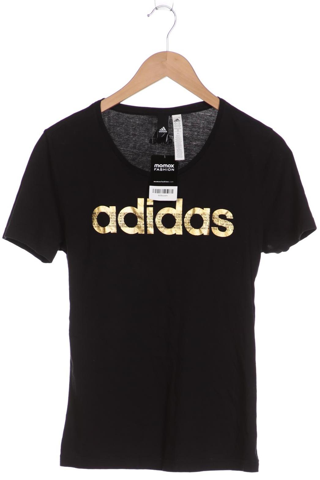 

adidas Damen T-Shirt, schwarz