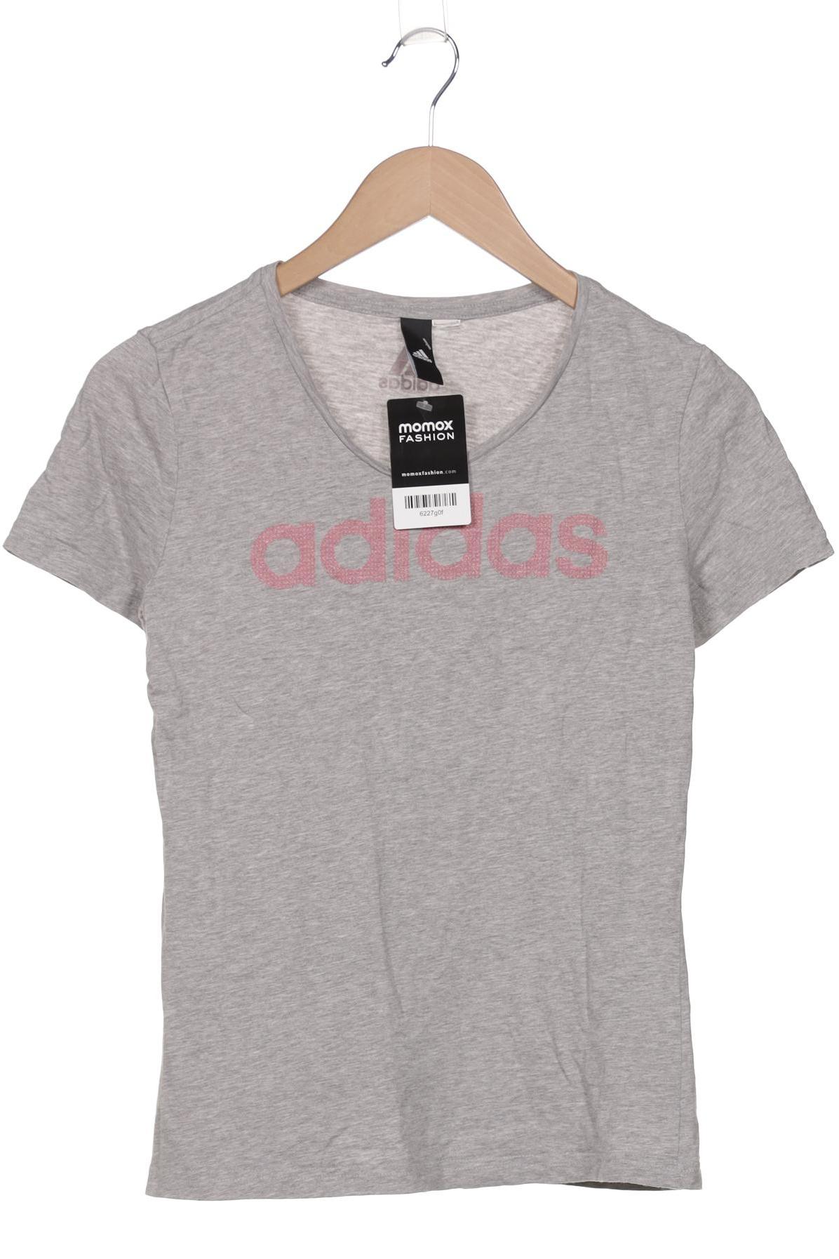 

adidas Damen T-Shirt, grau, Gr. 34