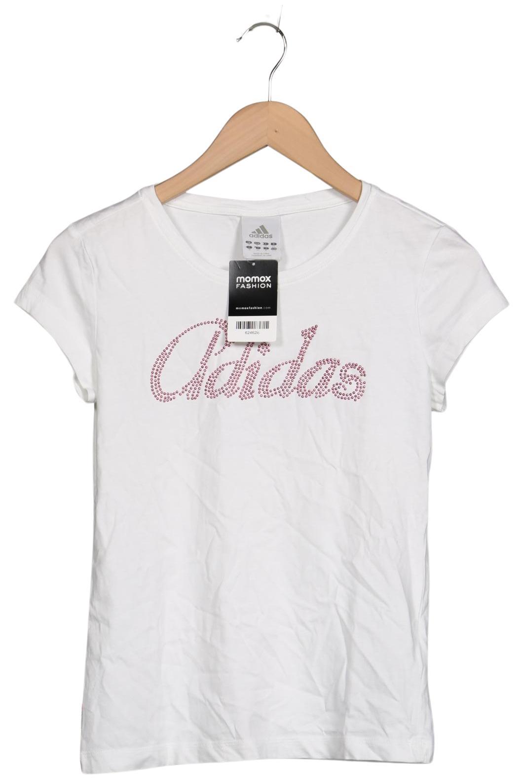 

adidas Damen T-Shirt, weiß, Gr. 36