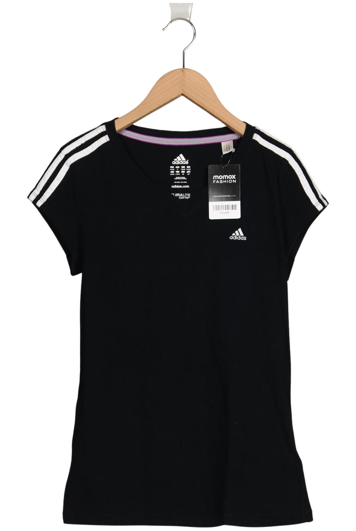 

adidas Damen T-Shirt, schwarz, Gr. 36