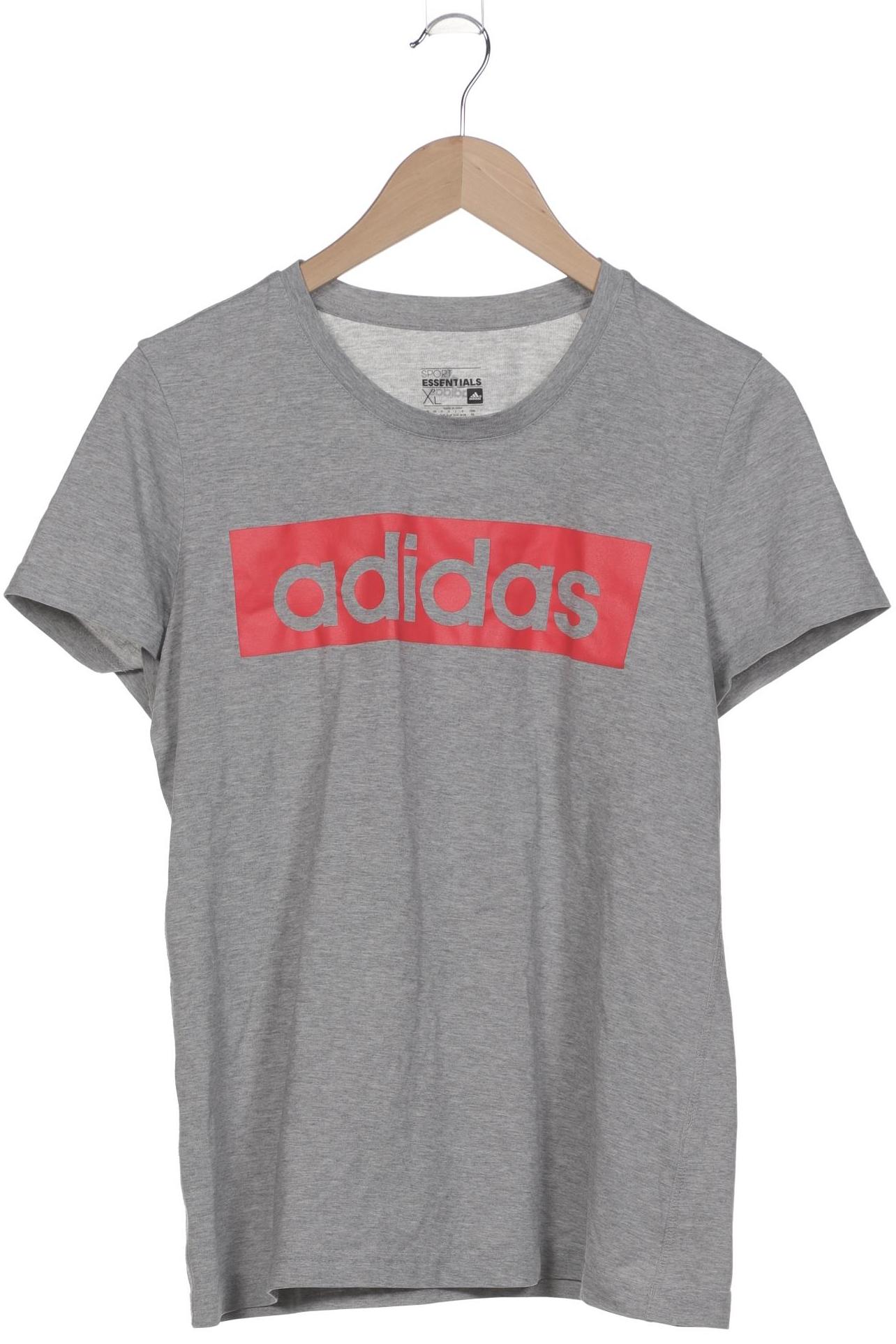 

adidas Damen T-Shirt, grau, Gr. 44