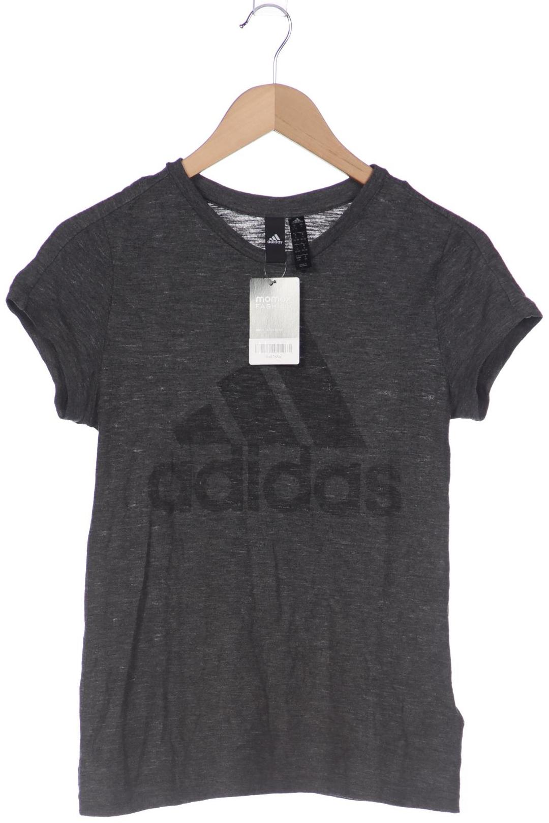 

adidas Damen T-Shirt, grau, Gr. 36