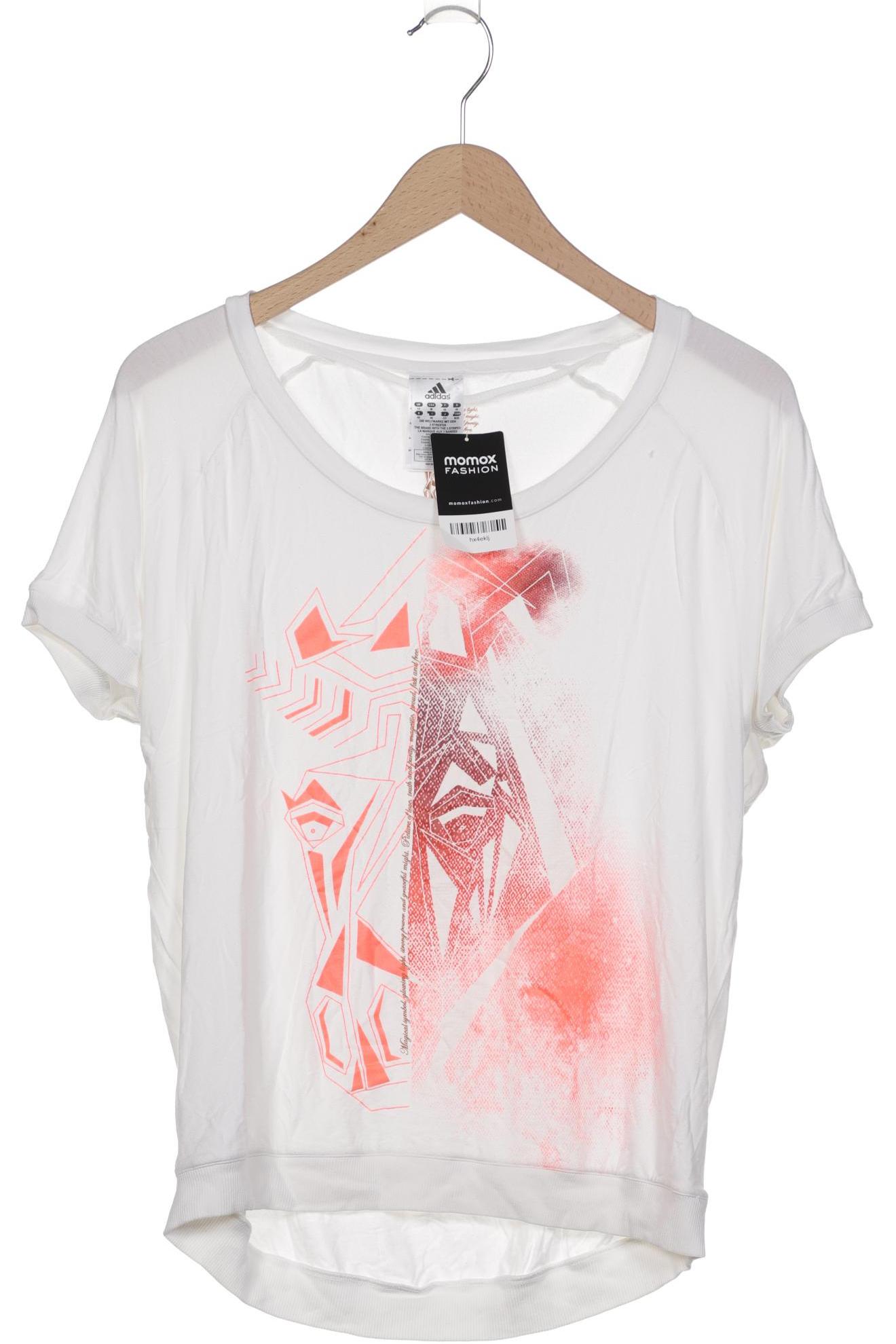 

adidas Damen T-Shirt, weiß, Gr. 40