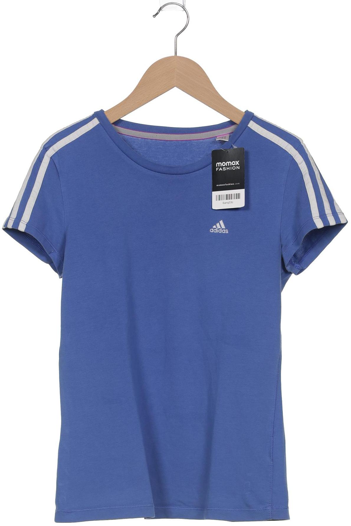 

adidas Damen T-Shirt, blau, Gr. 34
