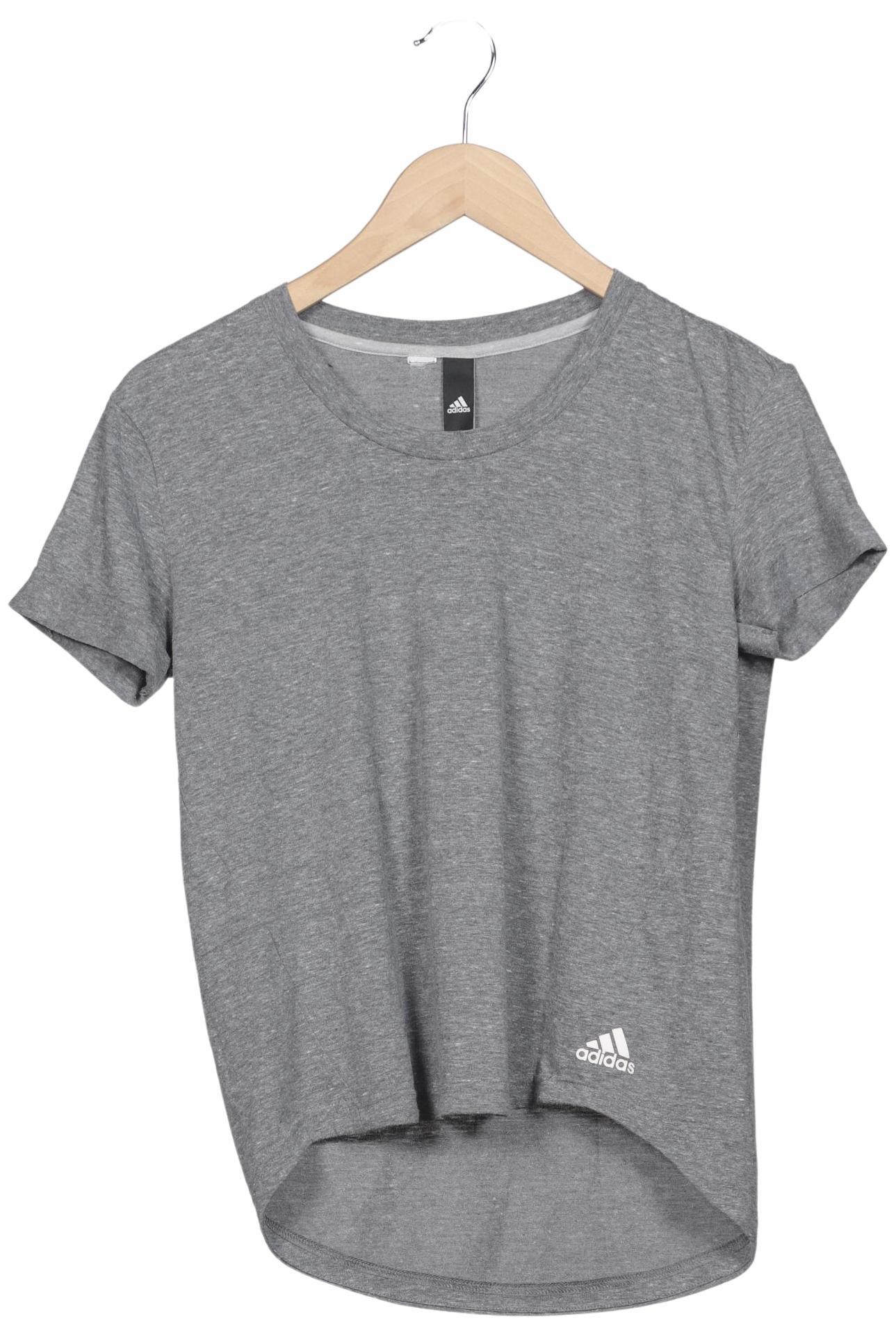 

adidas Damen T-Shirt, grau, Gr. 38