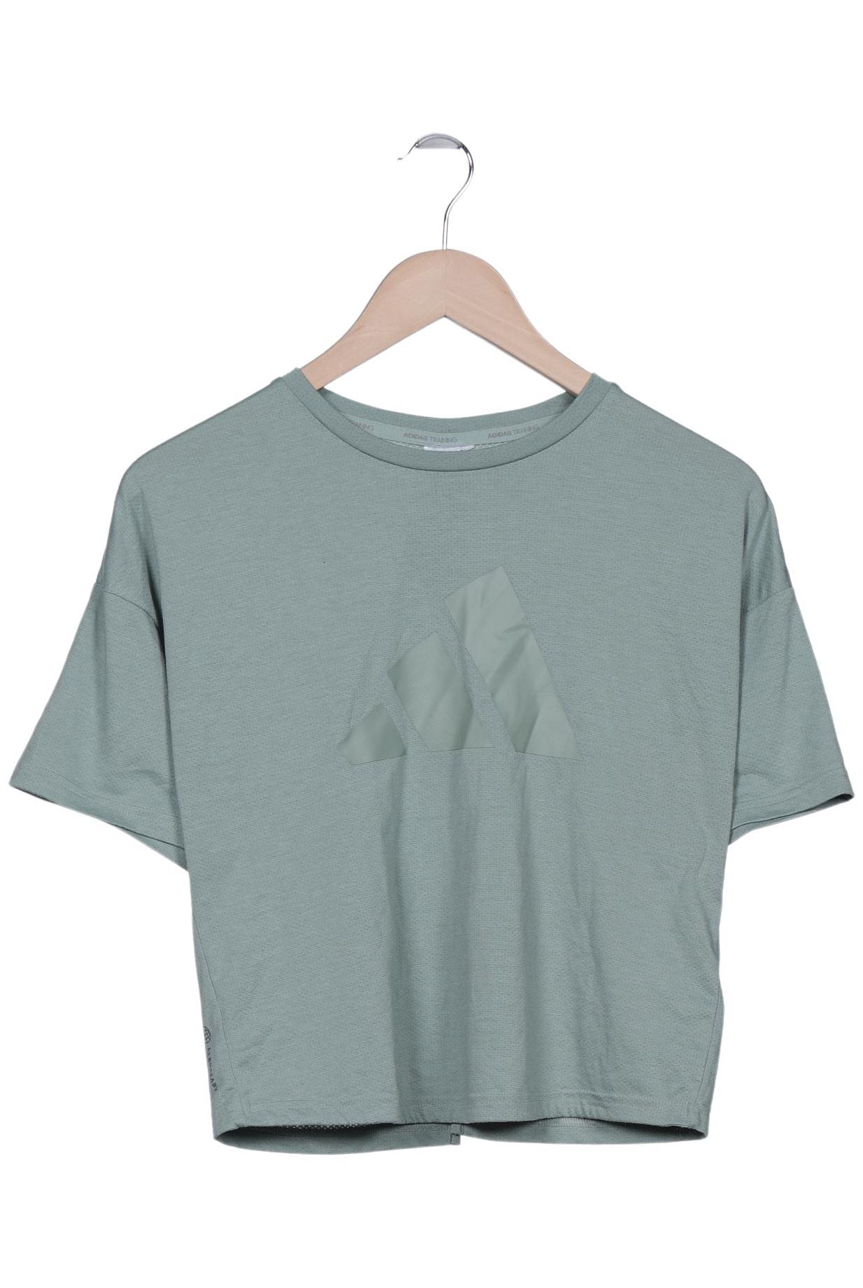 

adidas Damen T-Shirt, grün, Gr. 38