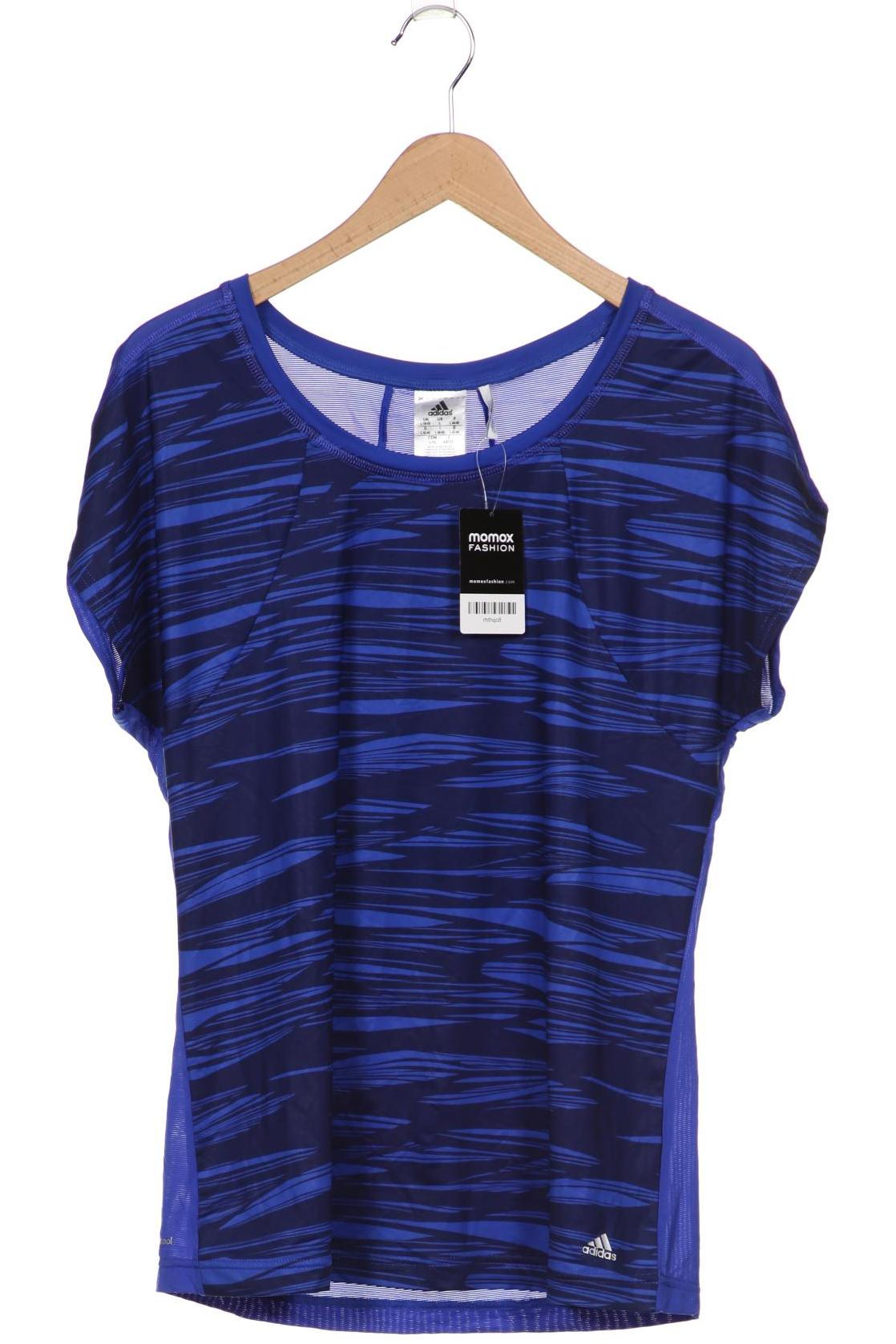 

adidas Damen T-Shirt, blau, Gr. 42