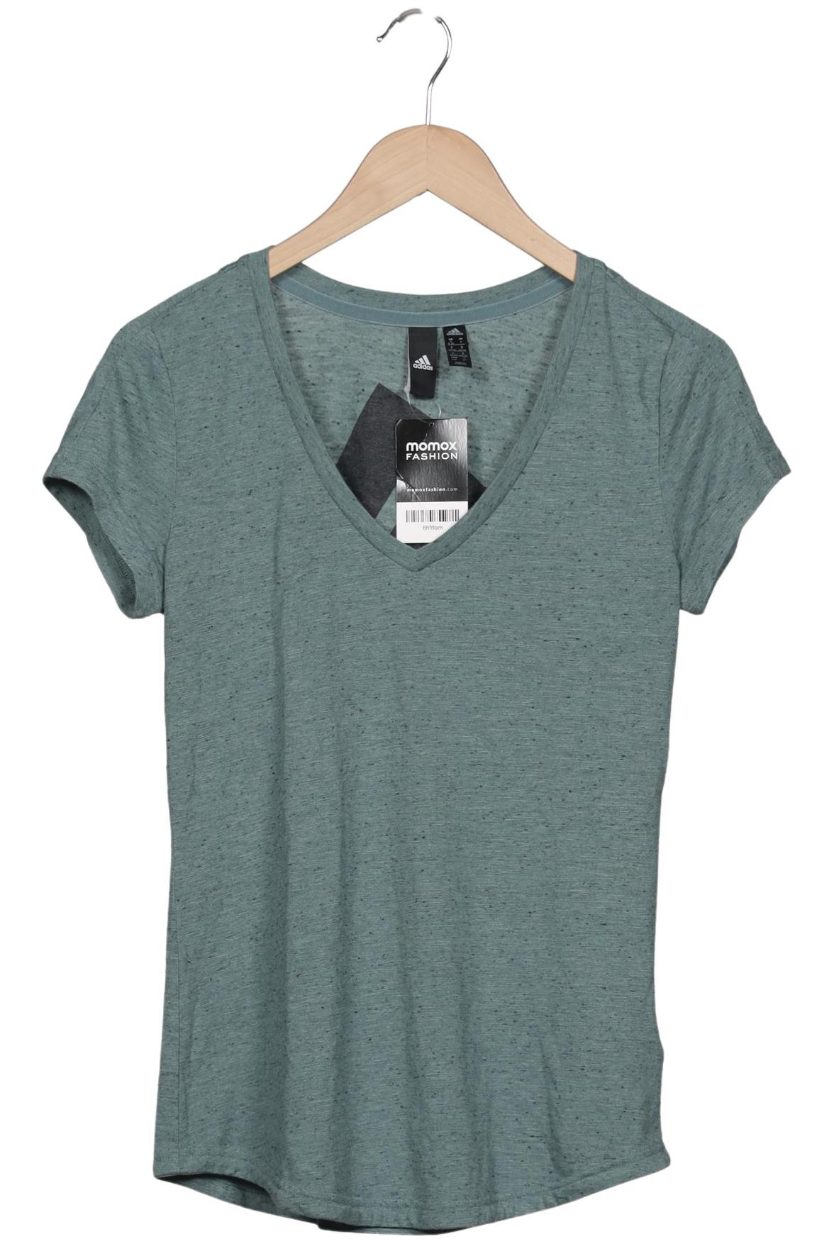 

adidas Damen T-Shirt, grün, Gr. 36