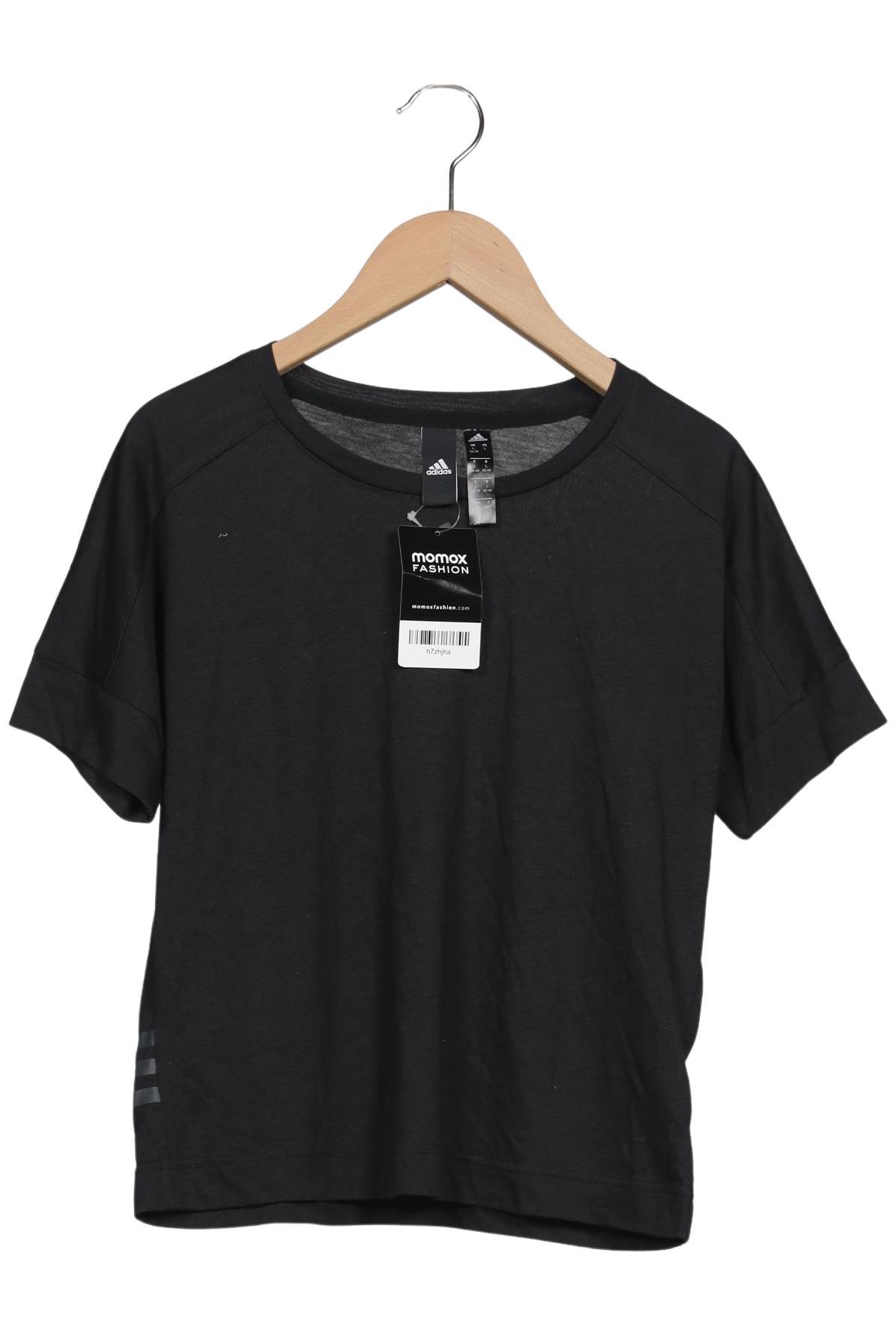 

adidas Damen T-Shirt, schwarz, Gr. 42