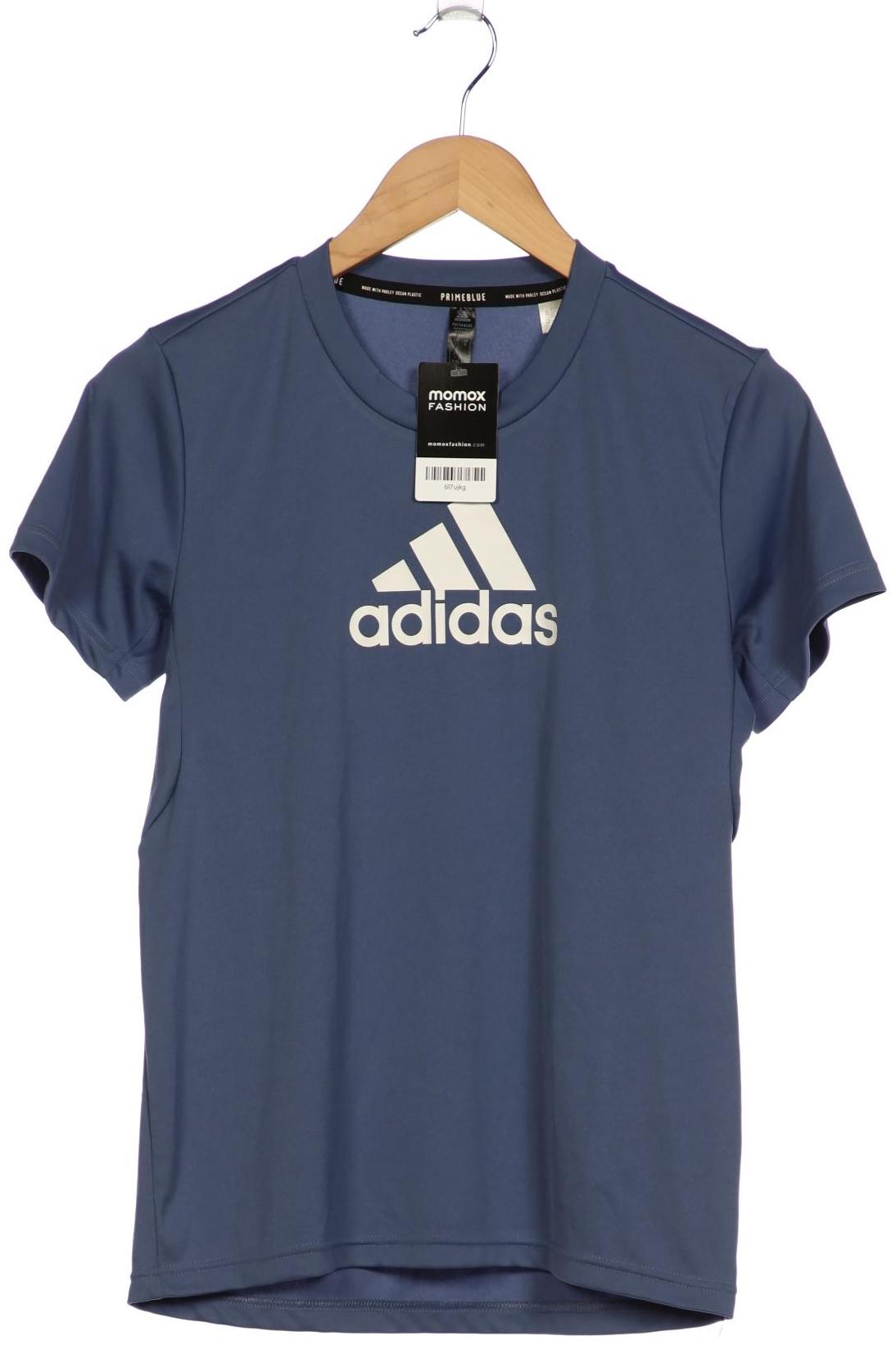 

adidas Damen T-Shirt, blau, Gr. 36