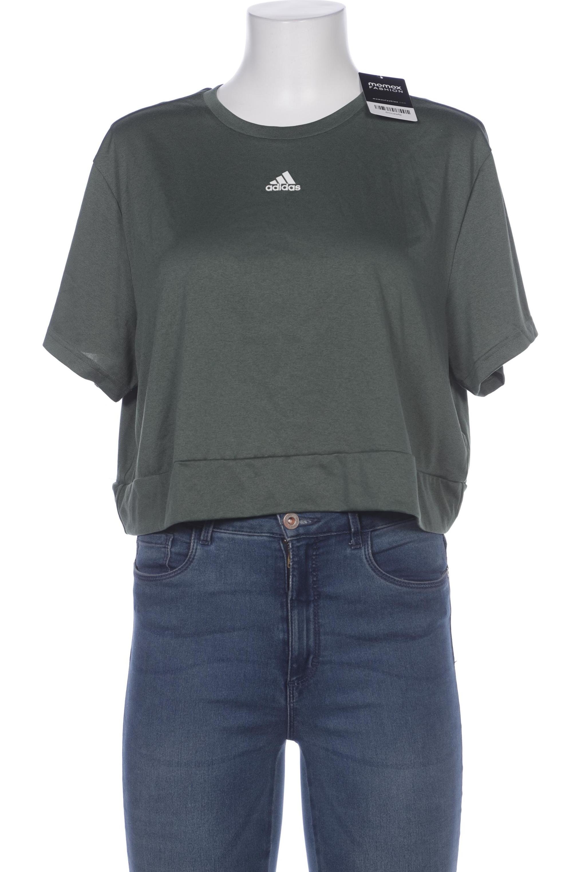 

adidas Damen T-Shirt, grün, Gr. 42