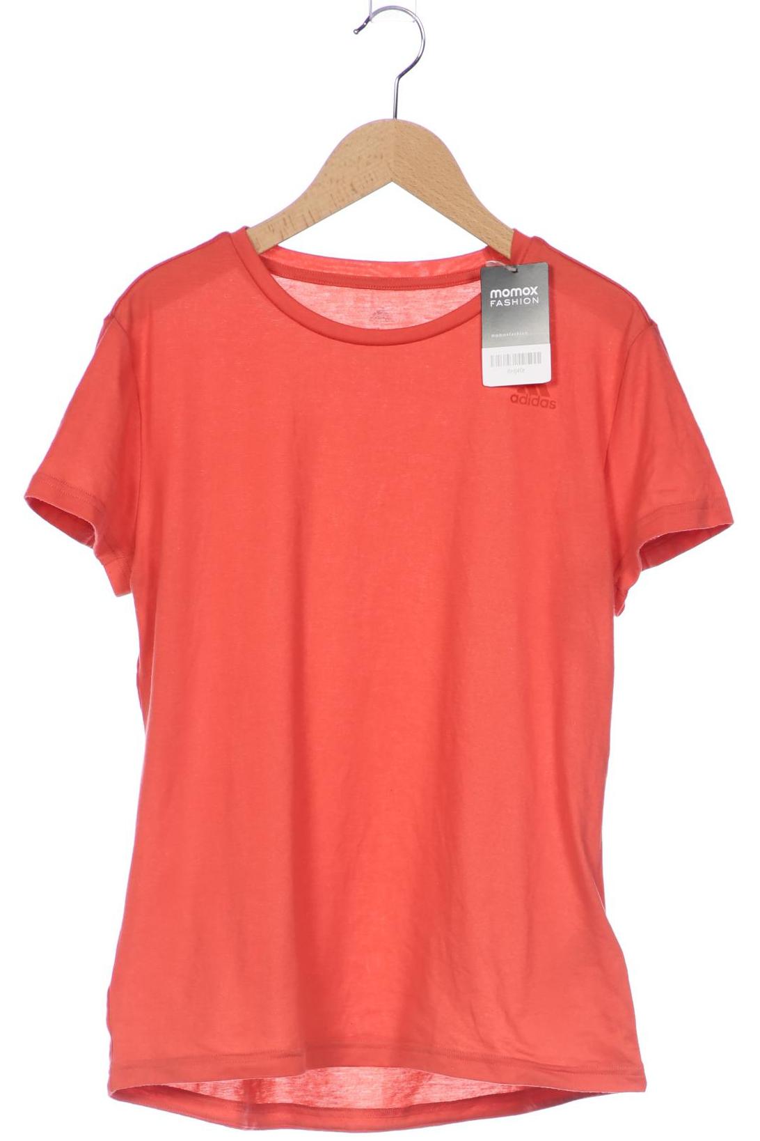 

adidas Damen T-Shirt, orange, Gr. 42