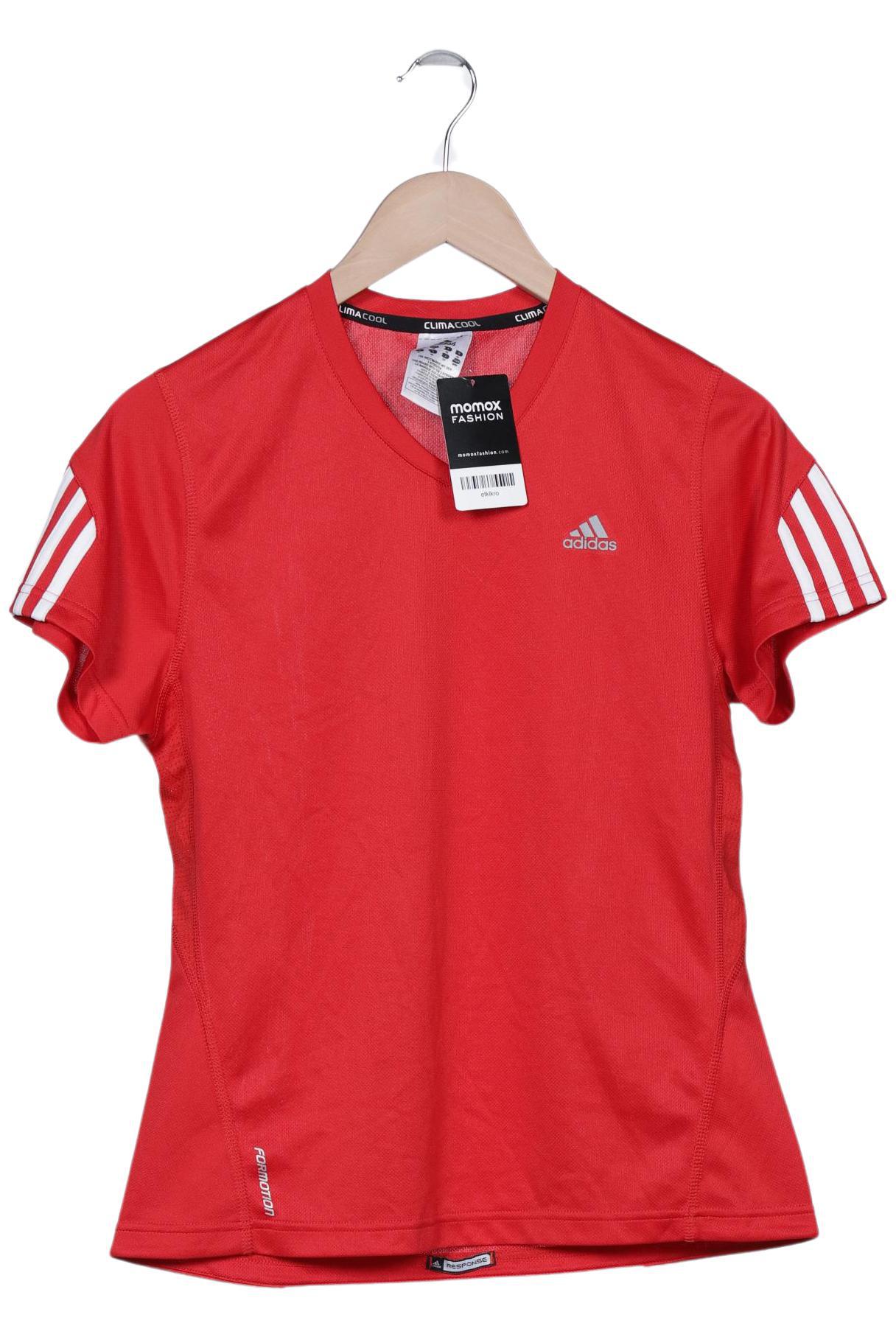 

adidas Damen T-Shirt, rot, Gr. 40