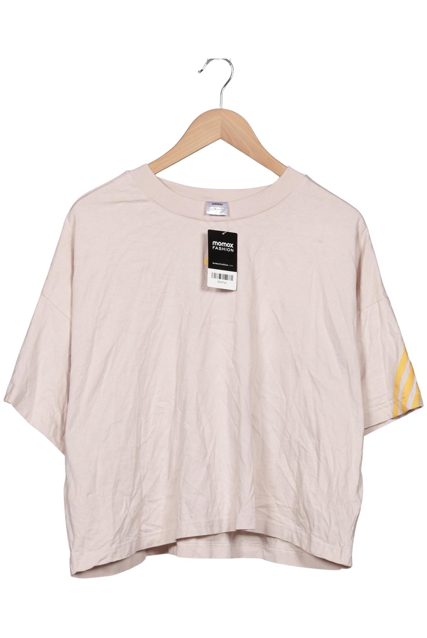 

adidas Damen T-Shirt, beige, Gr. 46