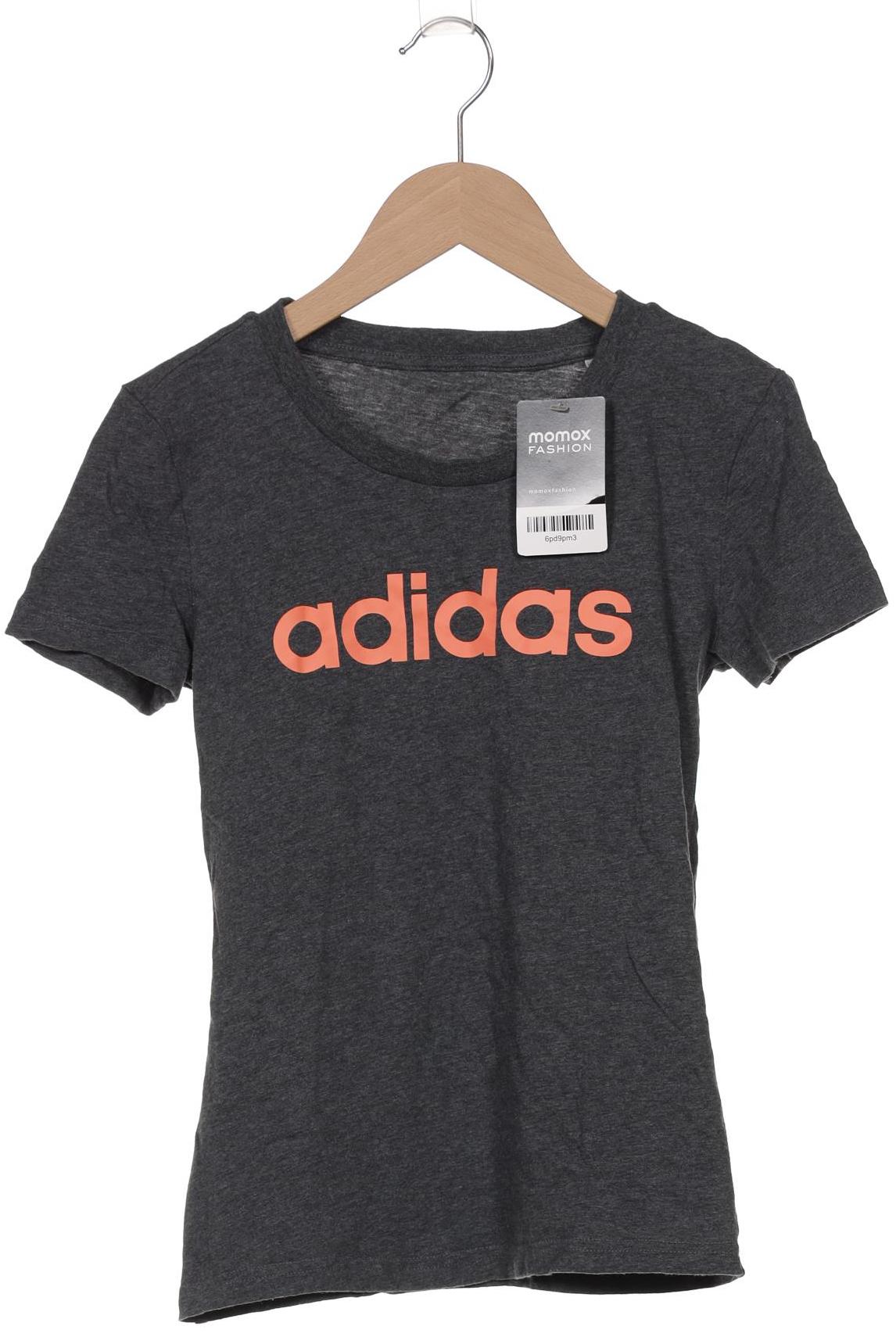 

adidas Damen T-Shirt, grau, Gr. 32