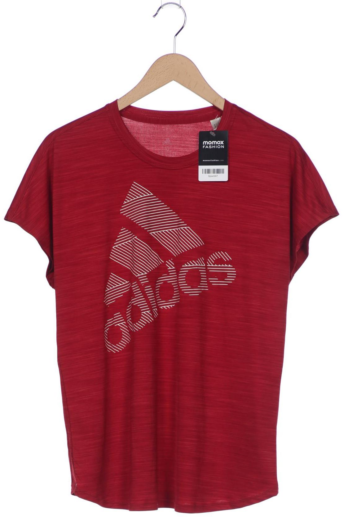 

adidas Damen T-Shirt, bordeaux, Gr. 44