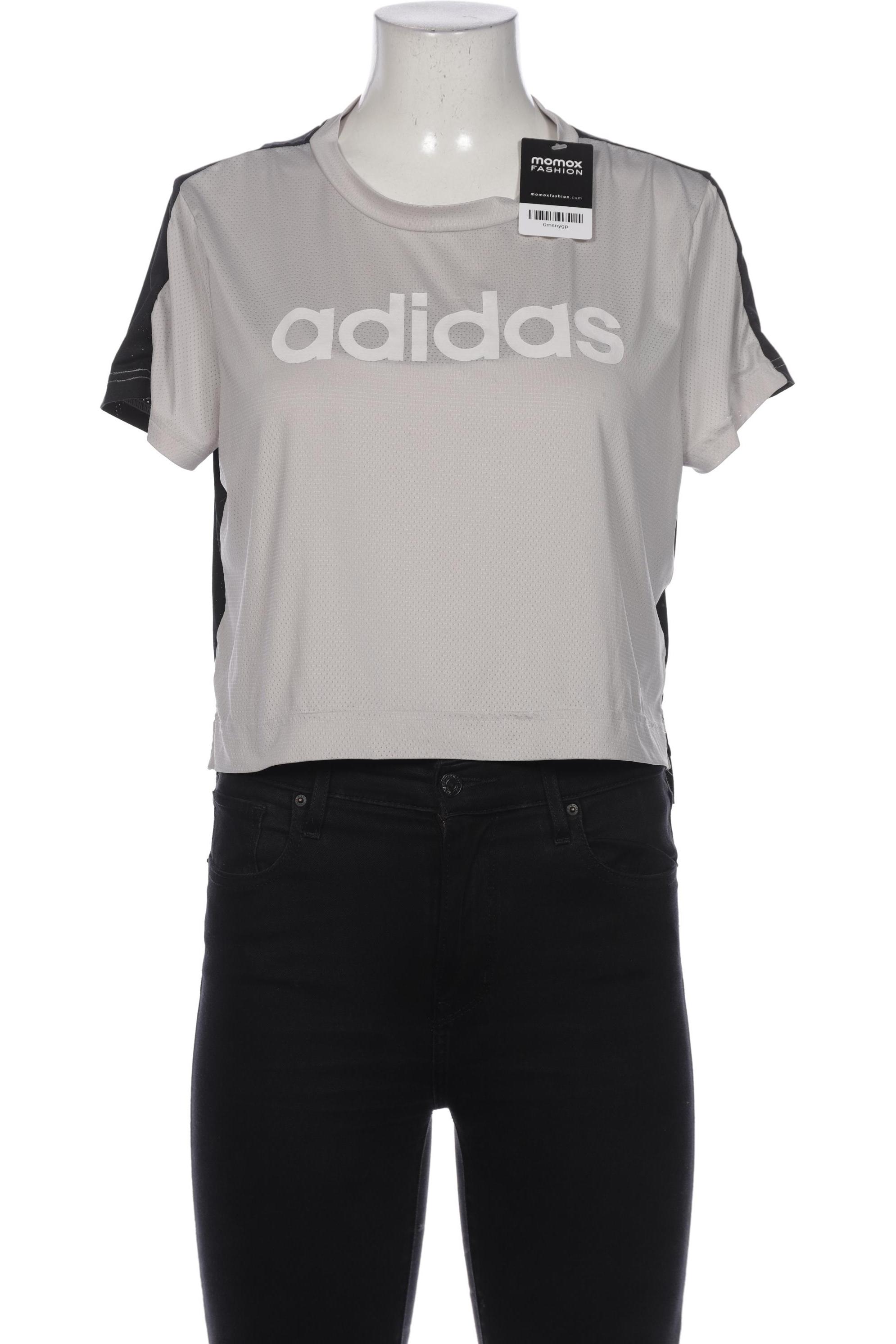 

adidas Damen T-Shirt, grau, Gr. 42