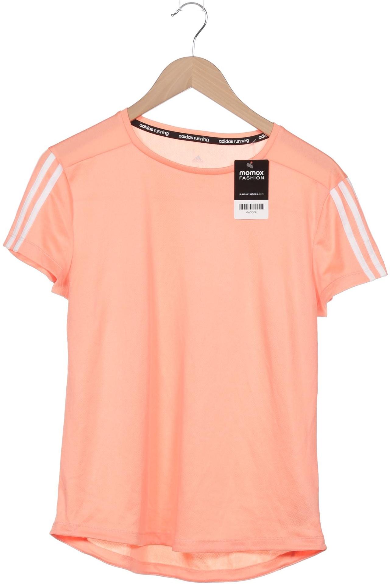 

adidas Damen T-Shirt, orange, Gr. 42