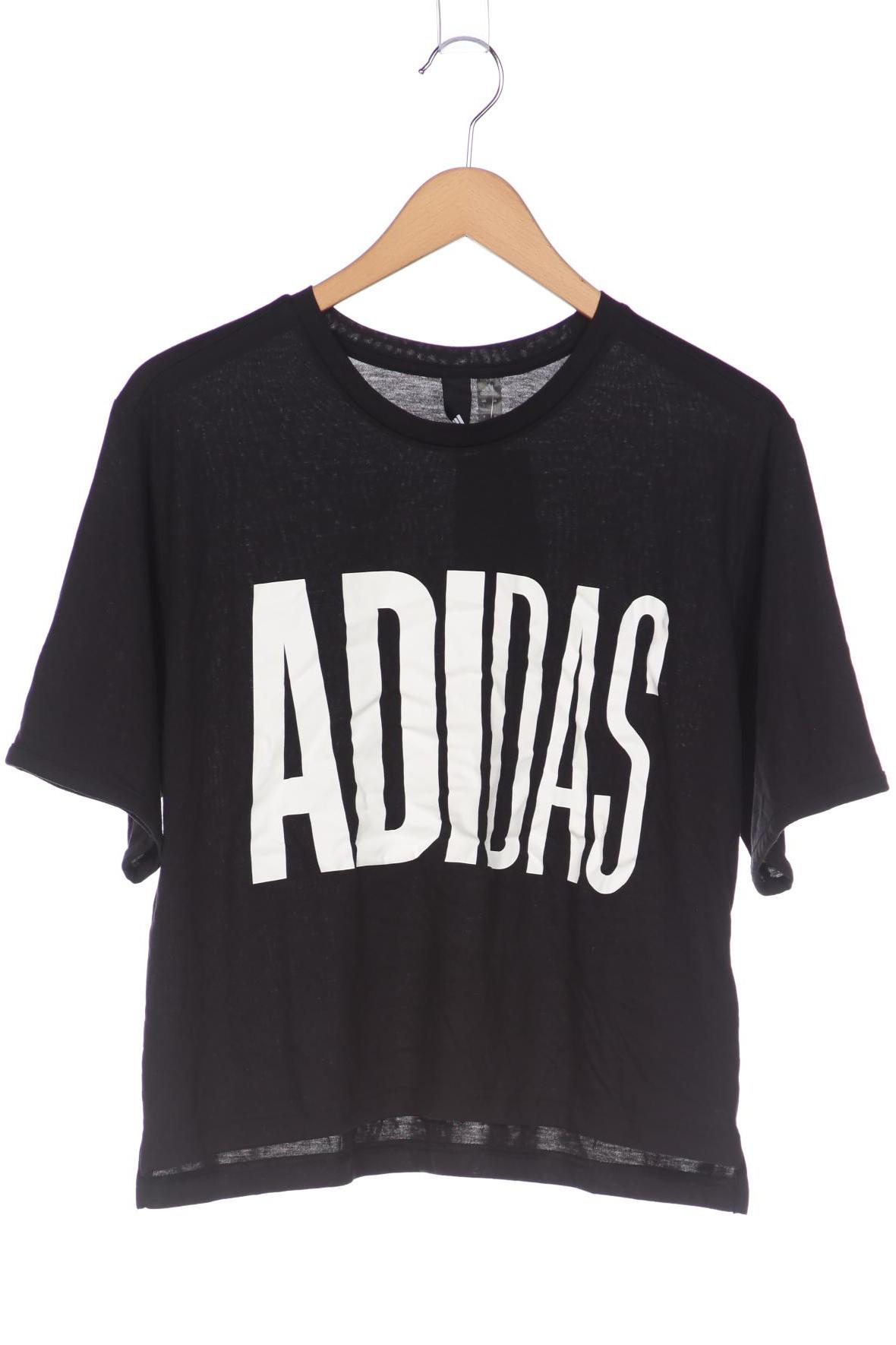 

adidas Damen T-Shirt, schwarz, Gr. 42