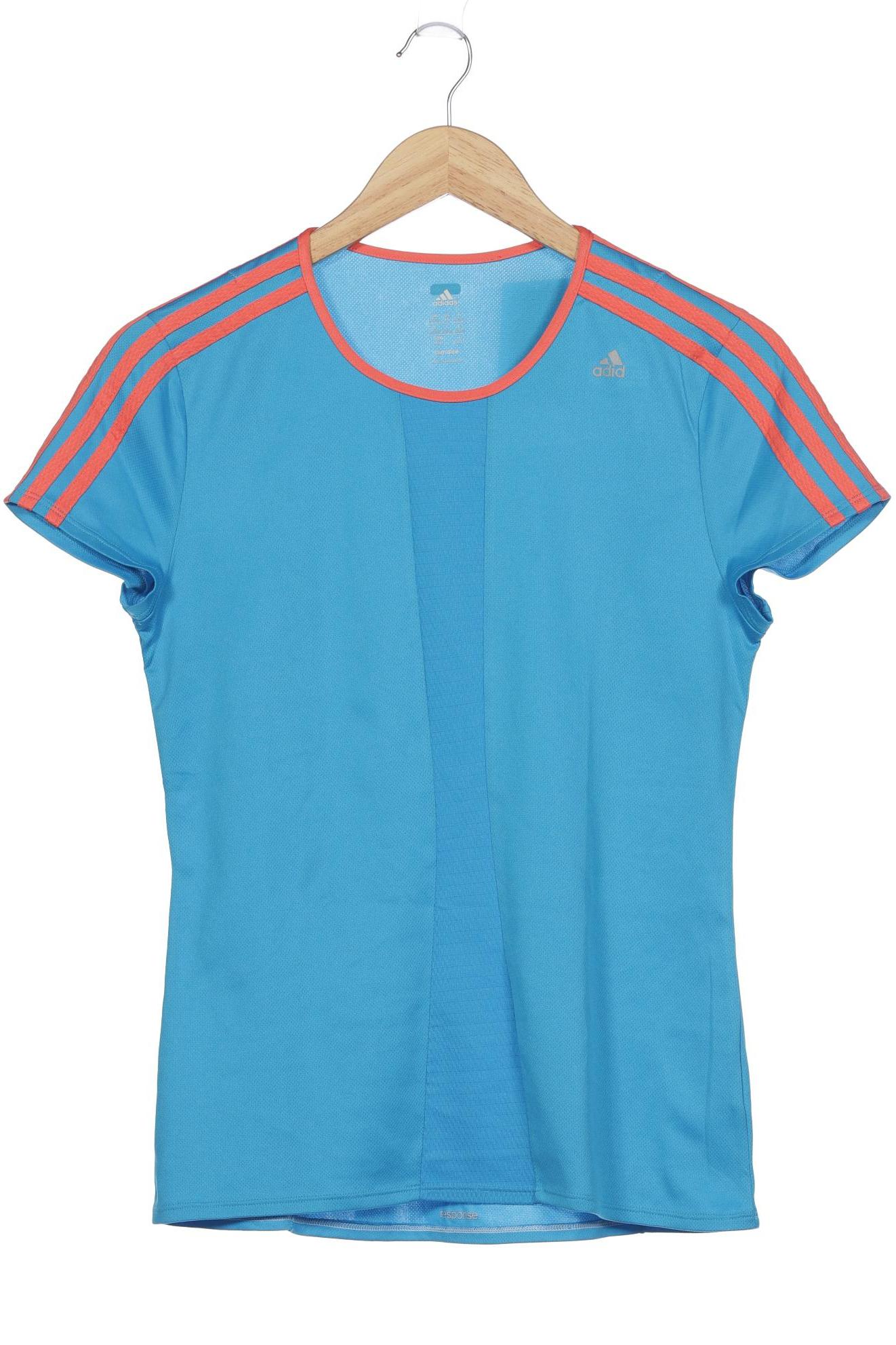 

adidas Damen T-Shirt, blau, Gr. 38