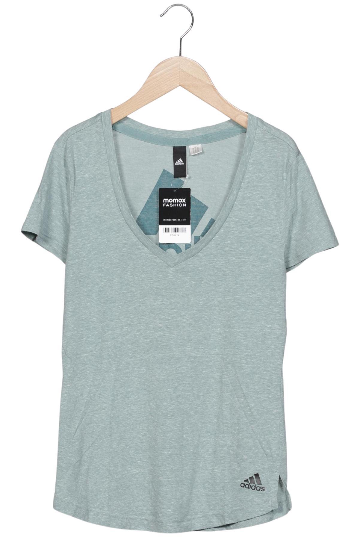 

adidas Damen T-Shirt, türkis, Gr. 36