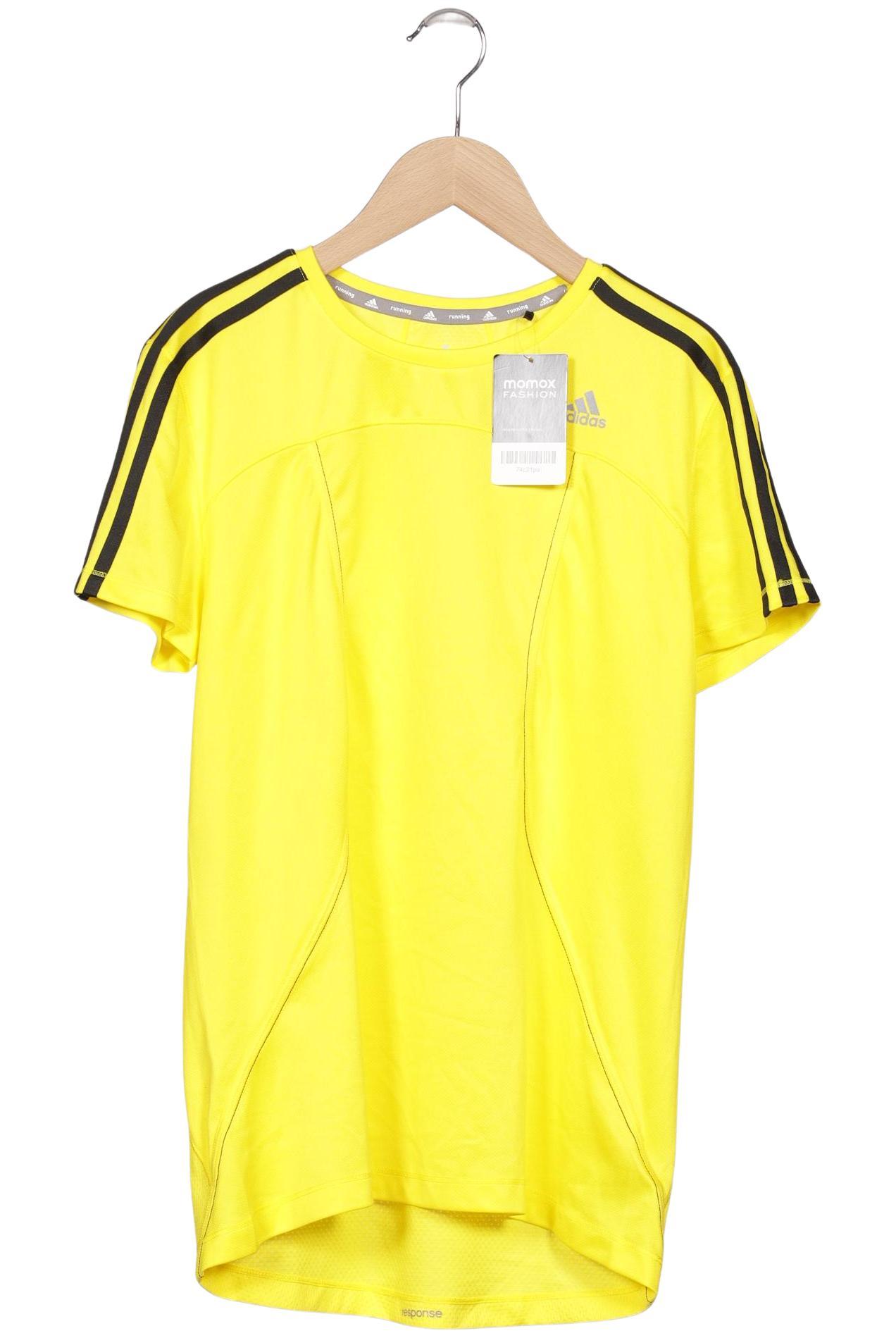 

adidas Damen T-Shirt, gelb, Gr. 42