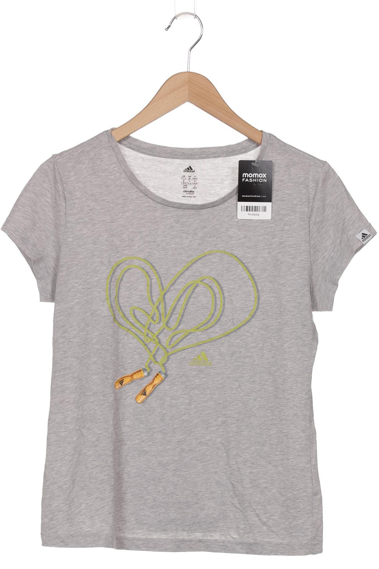

adidas Damen T-Shirt, grau, Gr. 38