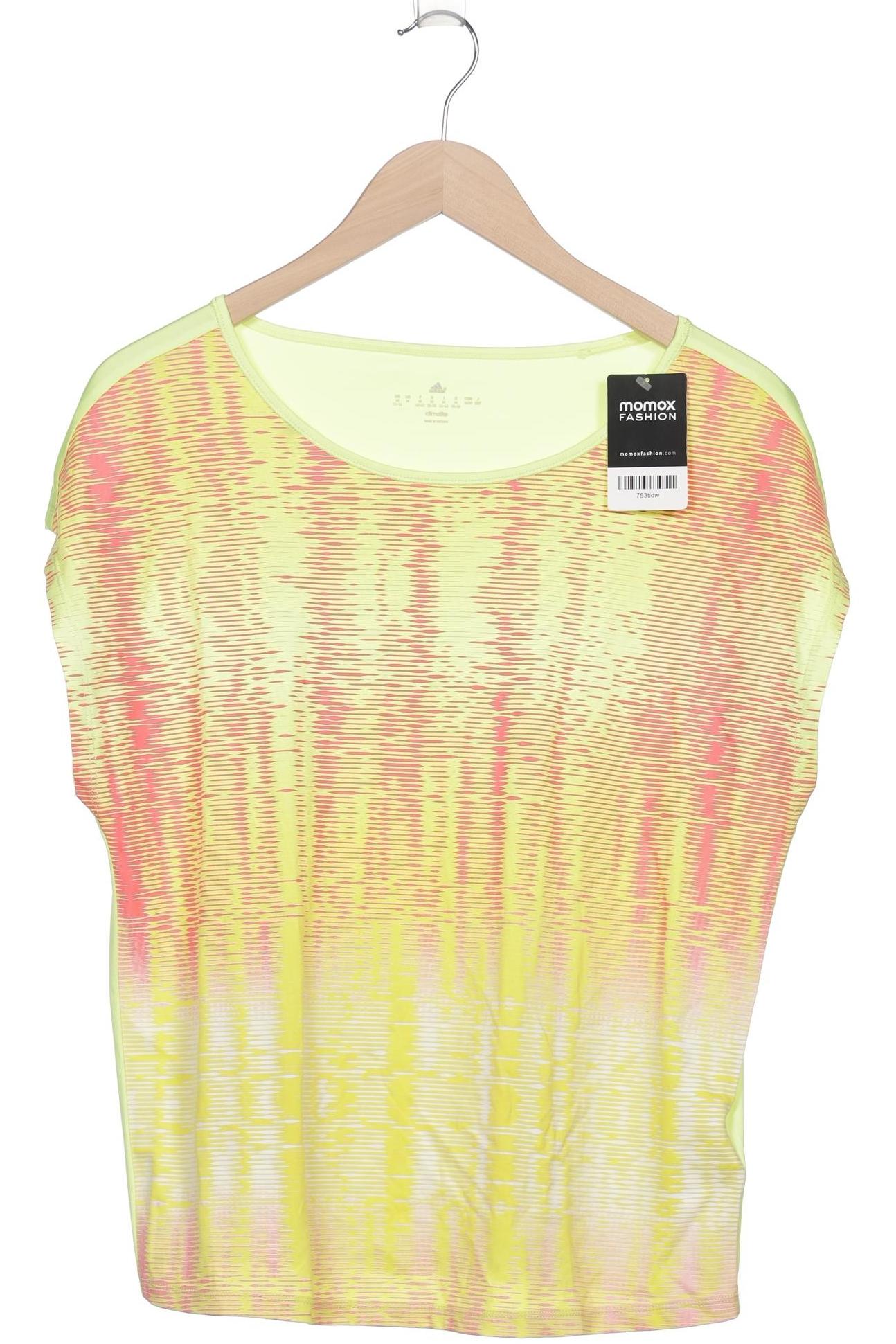 

adidas Damen T-Shirt, gelb, Gr. 38