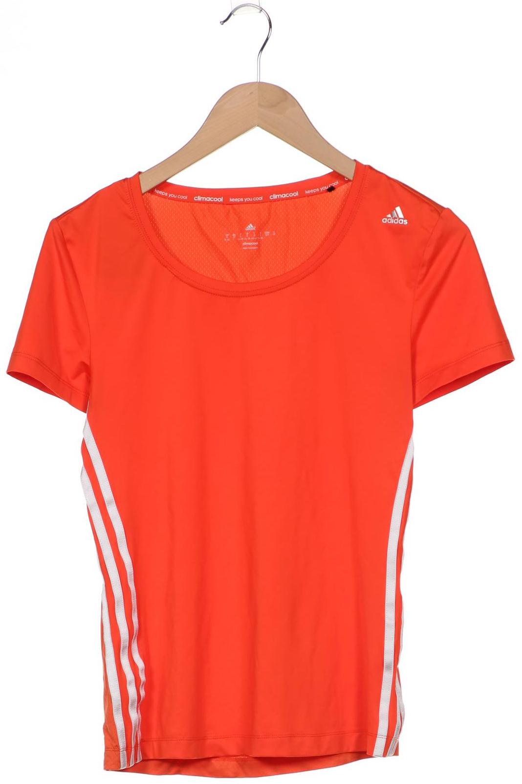 

adidas Damen T-Shirt, orange, Gr. 36
