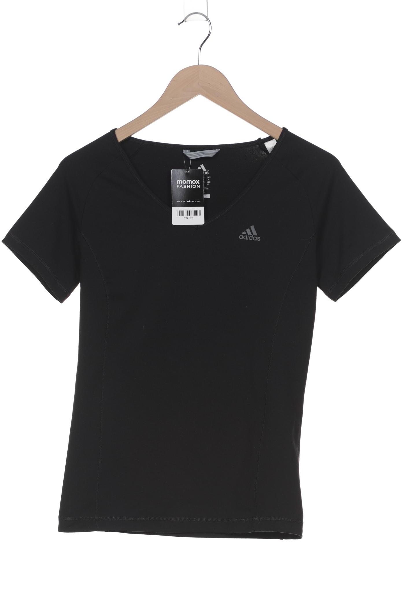 

adidas Damen T-Shirt, schwarz, Gr. 36