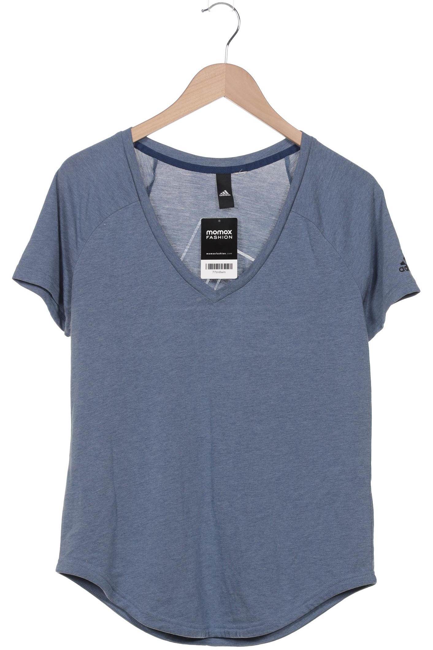 

adidas Damen T-Shirt, blau, Gr. 38