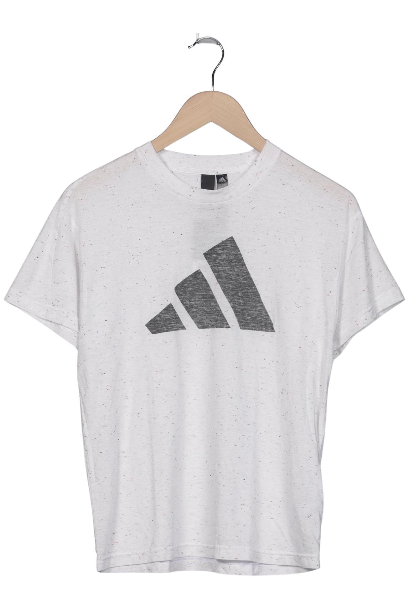 

adidas Damen T-Shirt, weiß, Gr. 38