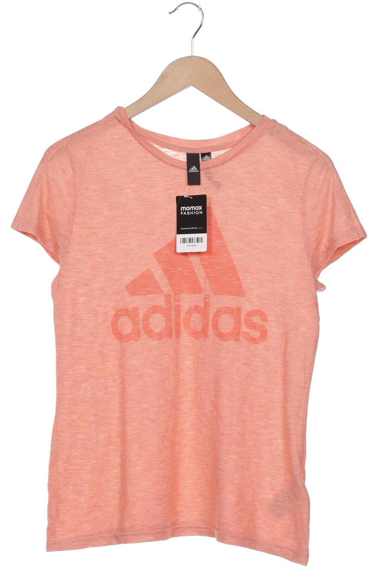 

adidas Damen T-Shirt, orange, Gr. 38