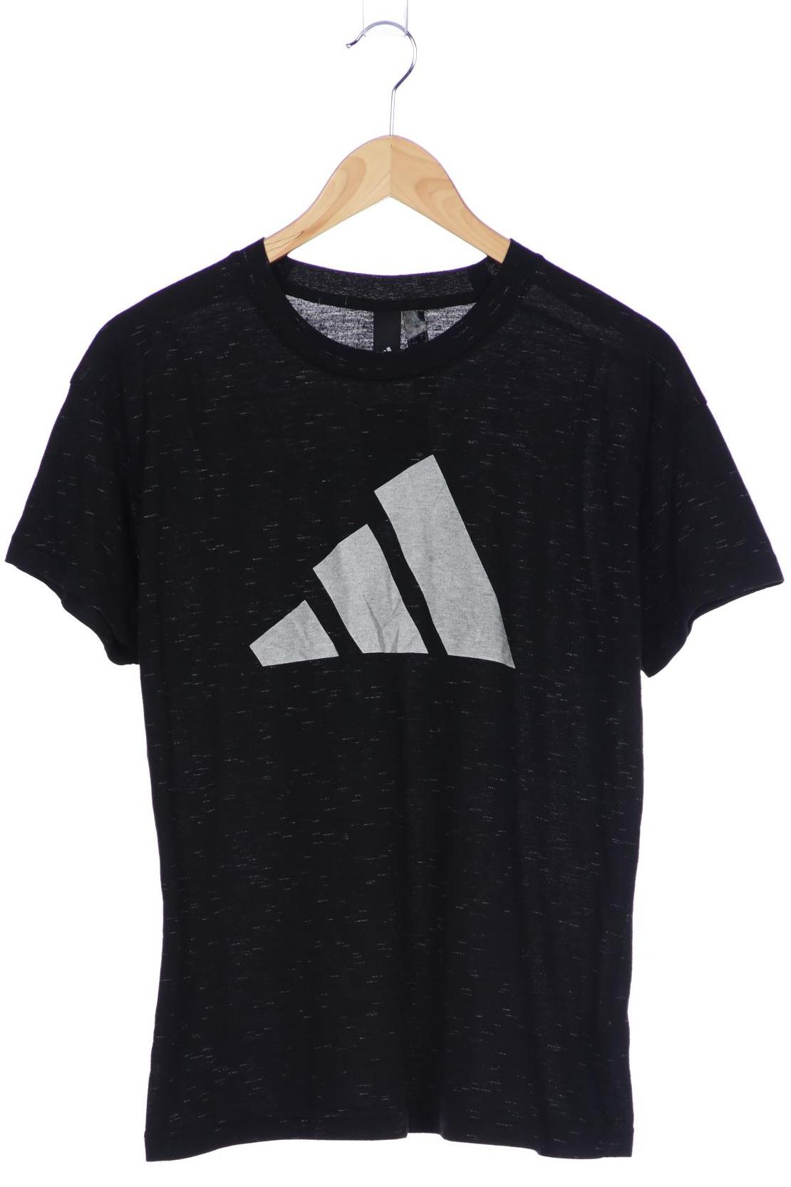 

adidas Damen T-Shirt, schwarz, Gr. 42