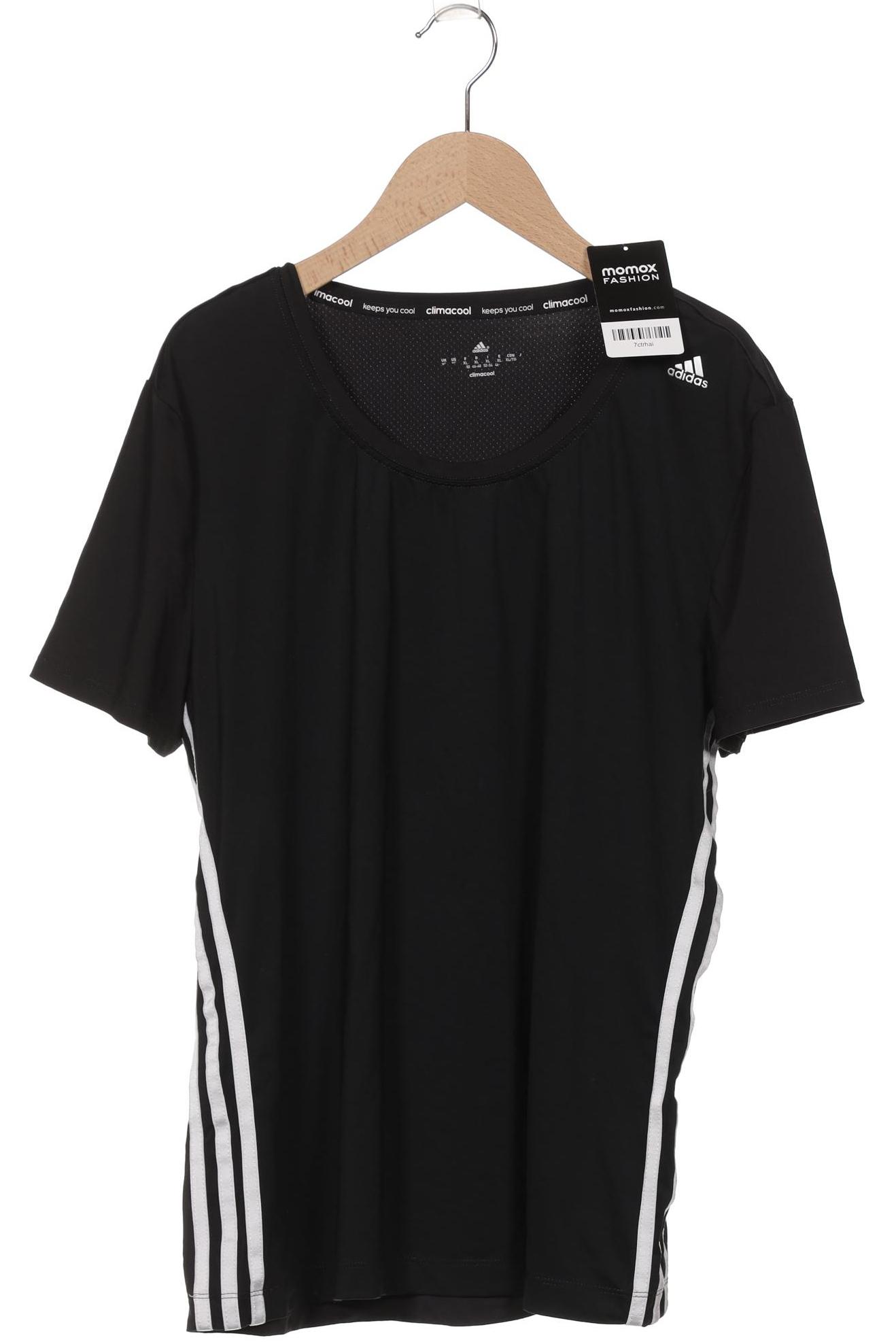 

adidas Damen T-Shirt, schwarz, Gr. 44