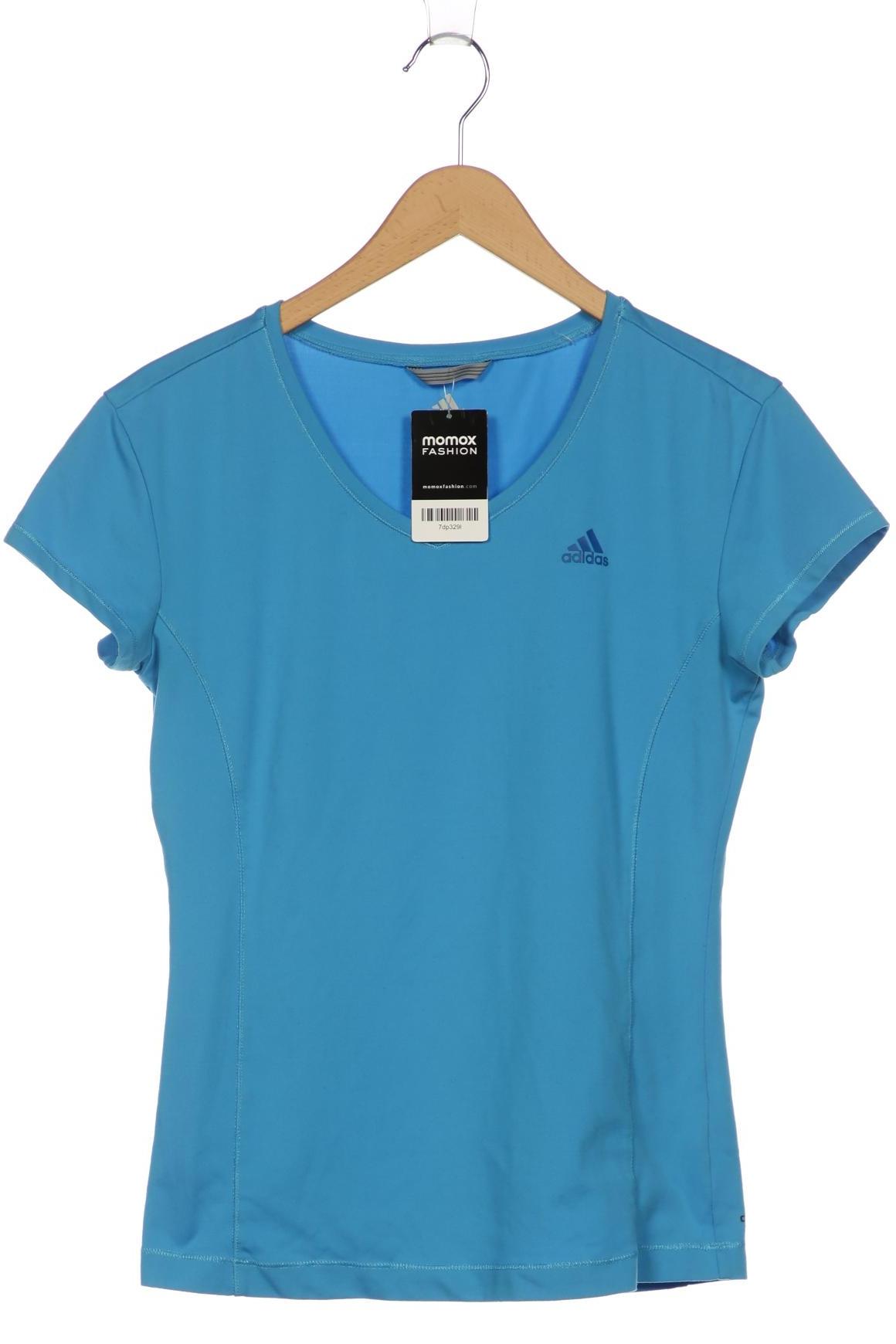 

adidas Damen T-Shirt, blau, Gr. 42