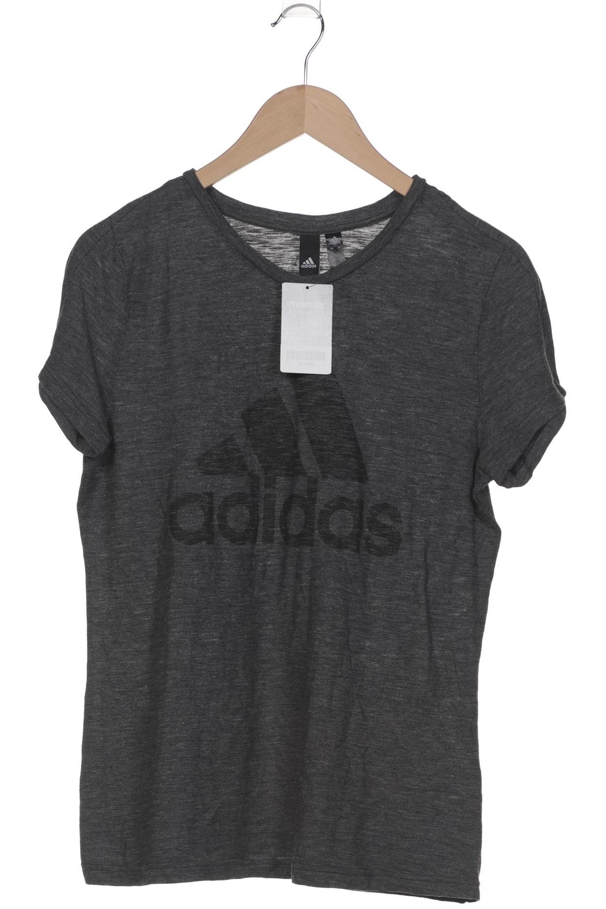 

adidas Damen T-Shirt, grau, Gr. 42