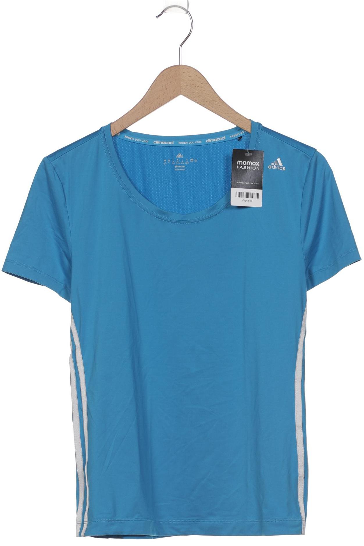 

adidas Damen T-Shirt, blau, Gr. 38