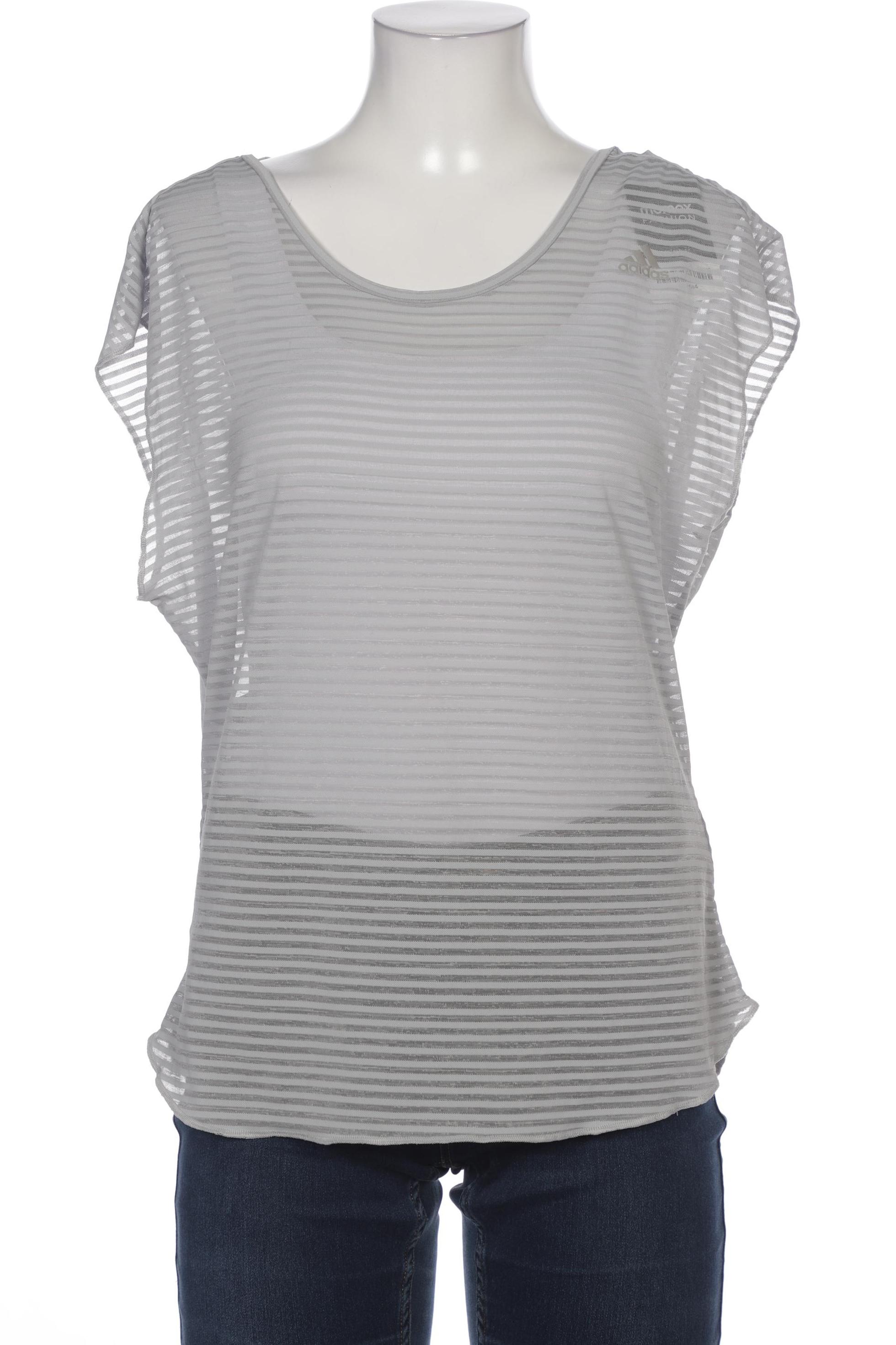 

adidas Damen T-Shirt, grau, Gr. 40