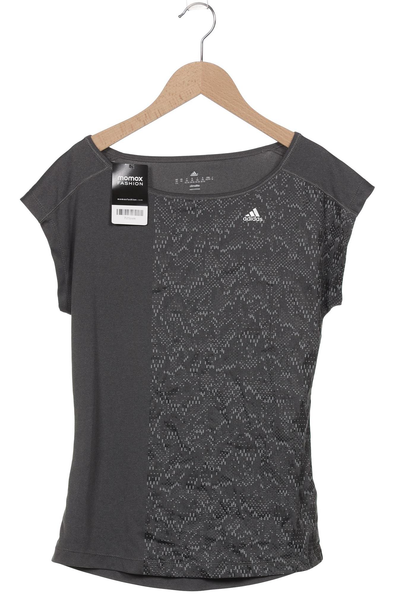 

adidas Damen T-Shirt, grau, Gr. 34
