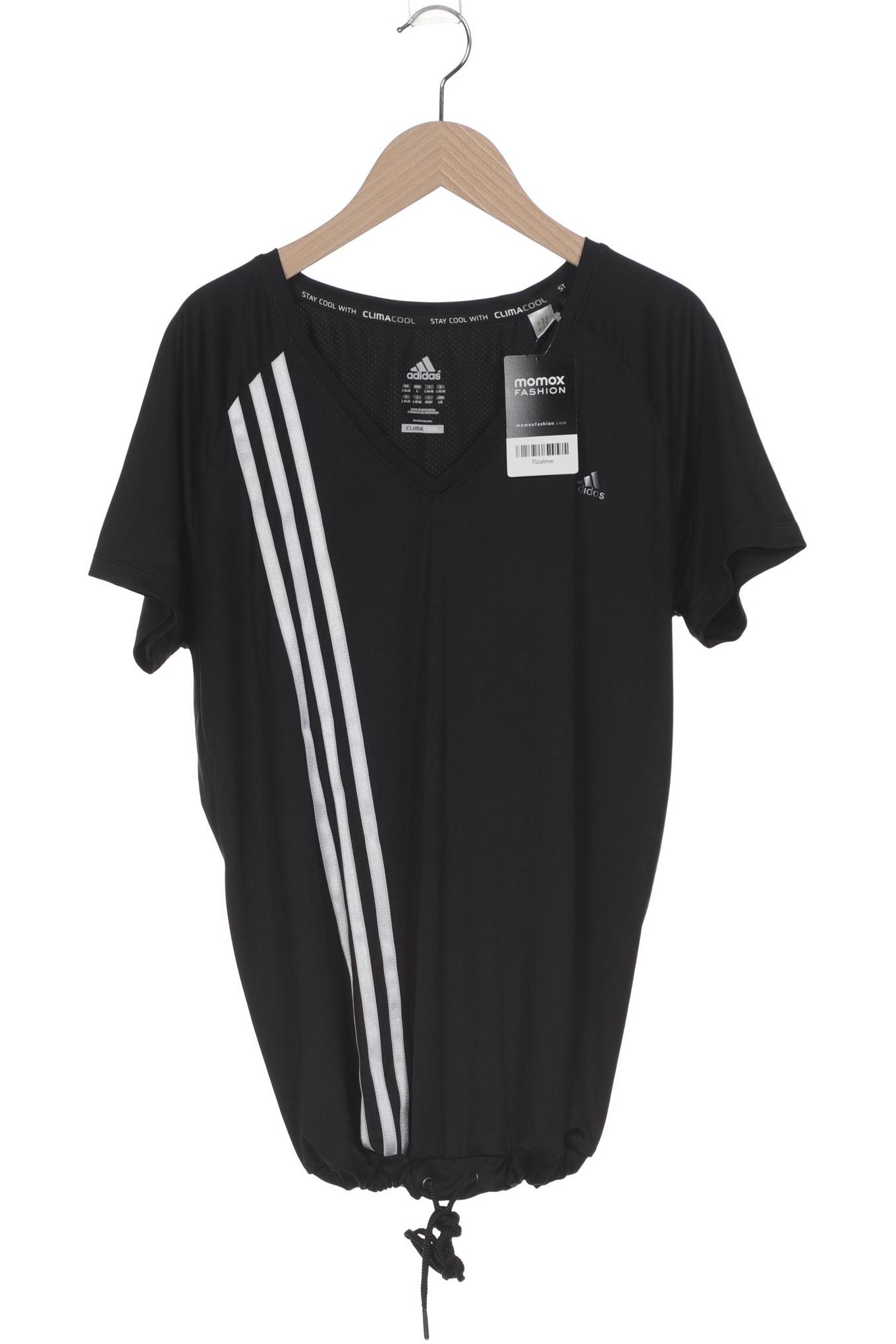 

adidas Damen T-Shirt, schwarz, Gr. 42