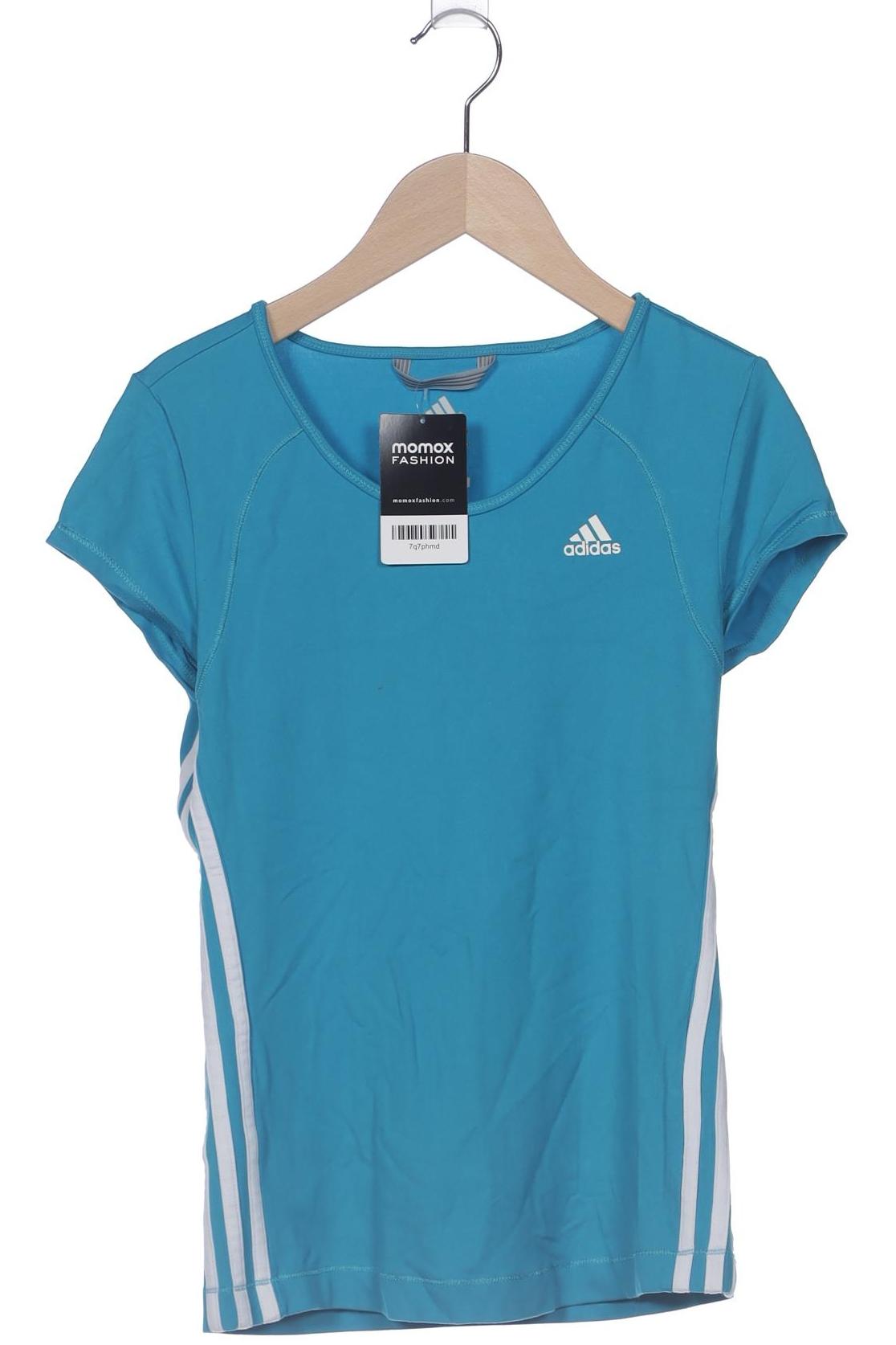 

adidas Damen T-Shirt, blau, Gr. 38