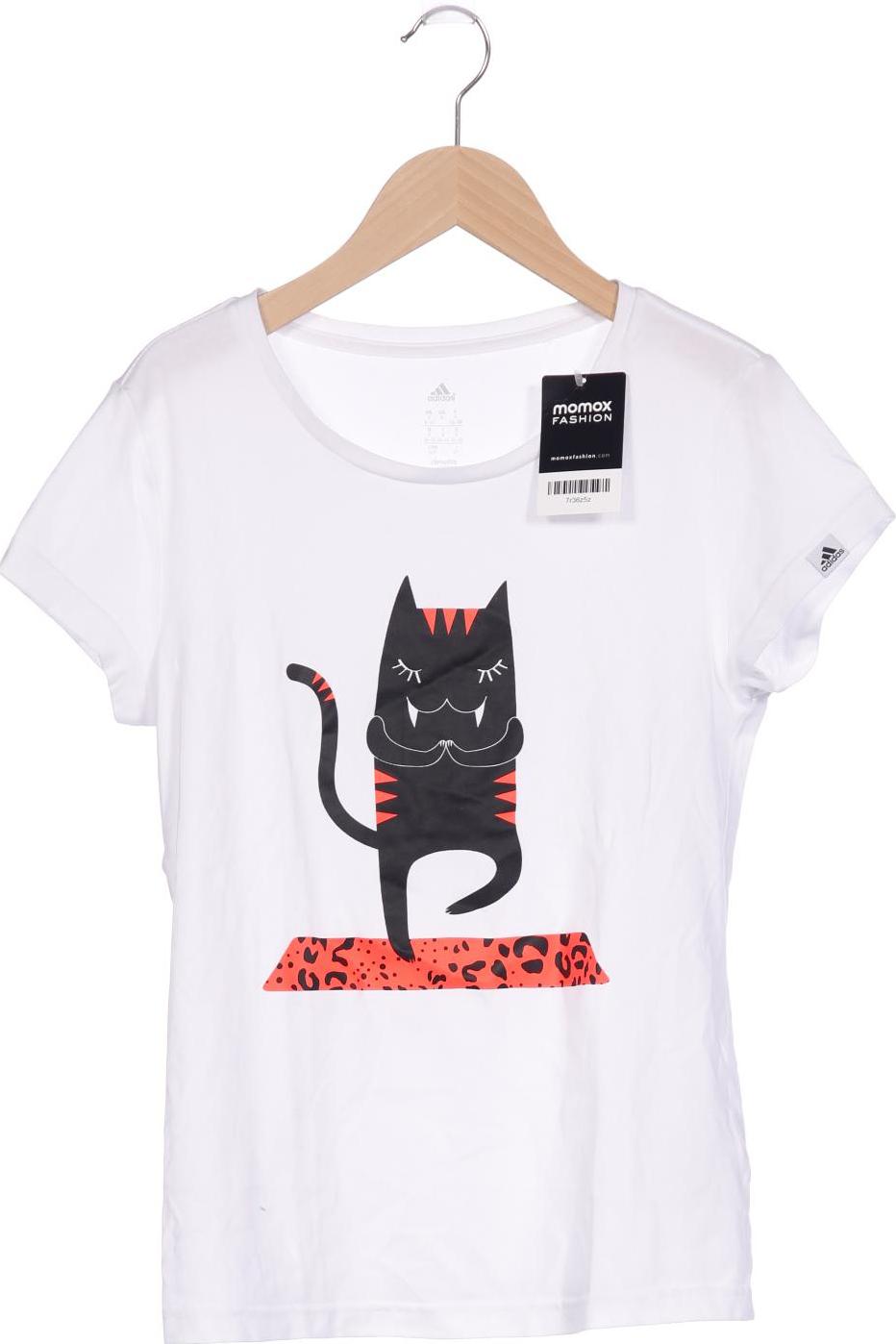 

adidas Damen T-Shirt, weiß, Gr. 36