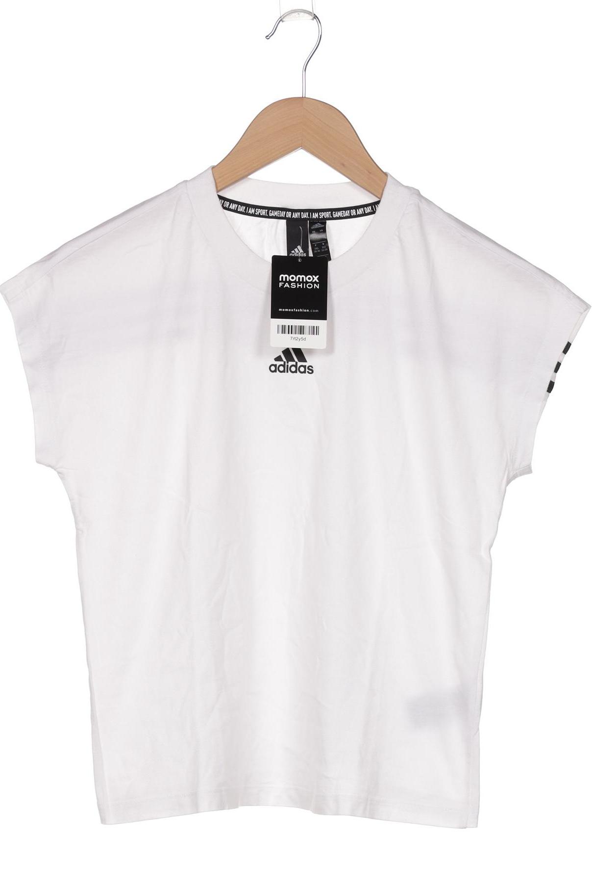 

adidas Damen T-Shirt, weiß, Gr. 32