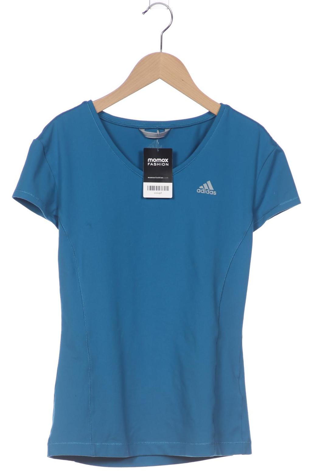 

adidas Damen T-Shirt, blau, Gr. 38